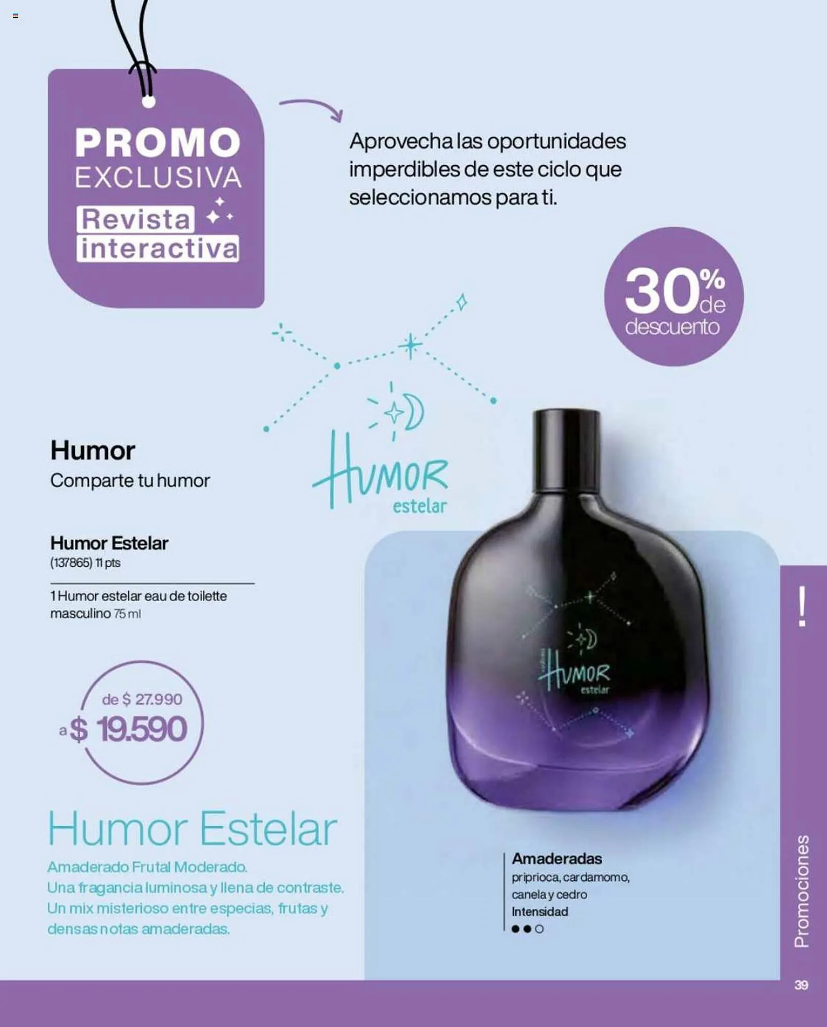 Catálogo de Catálogo Natura 1 de julio al 31 de octubre 2023 - Página 39