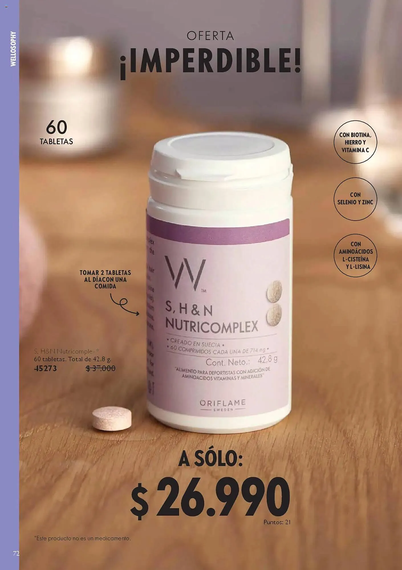 Catálogo de Catálogo Oriflame 27 de diciembre al 24 de enero 2026 - Página 72