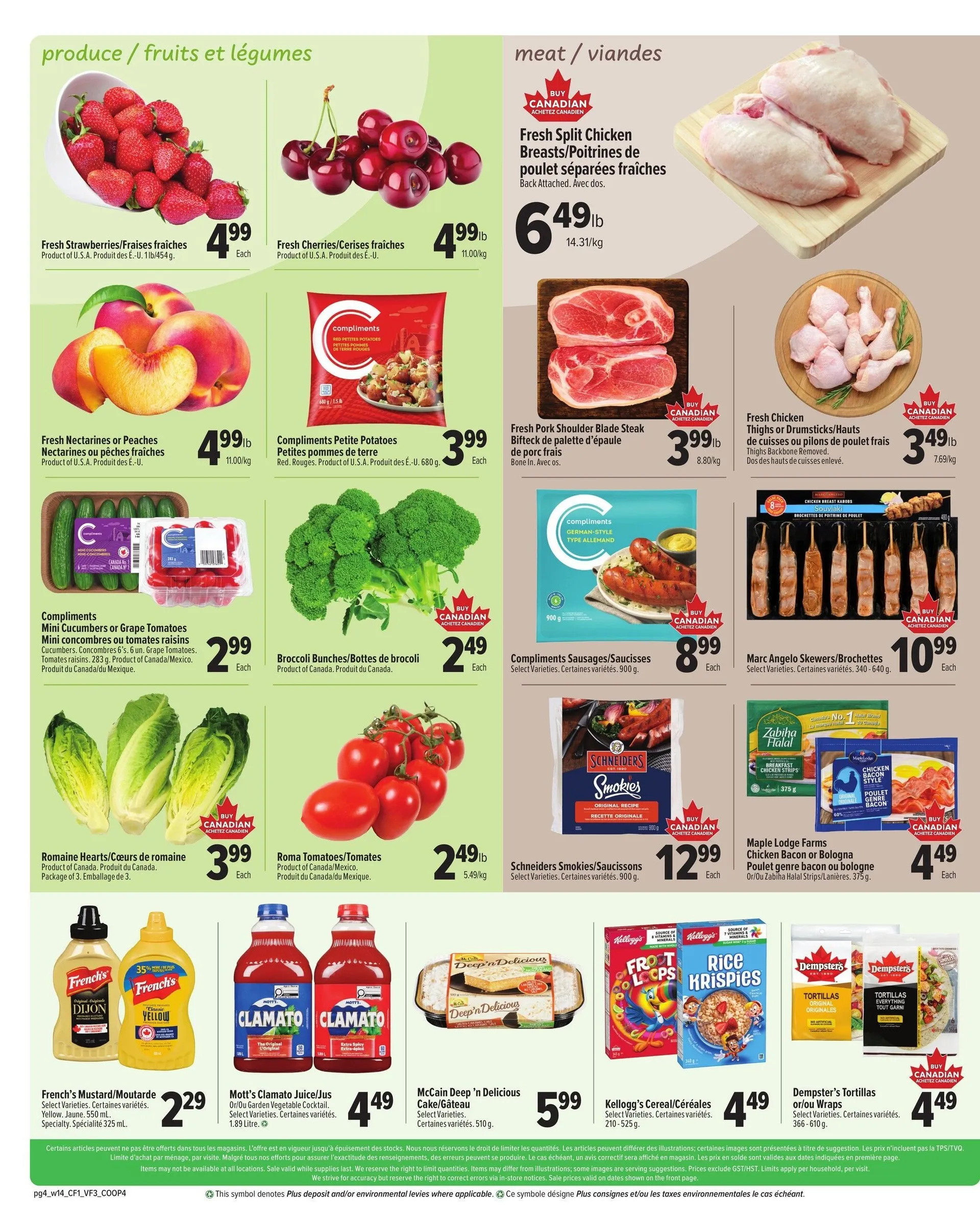 Clover Farm Sales from July 31 to August 6 2025 - flyer page 2