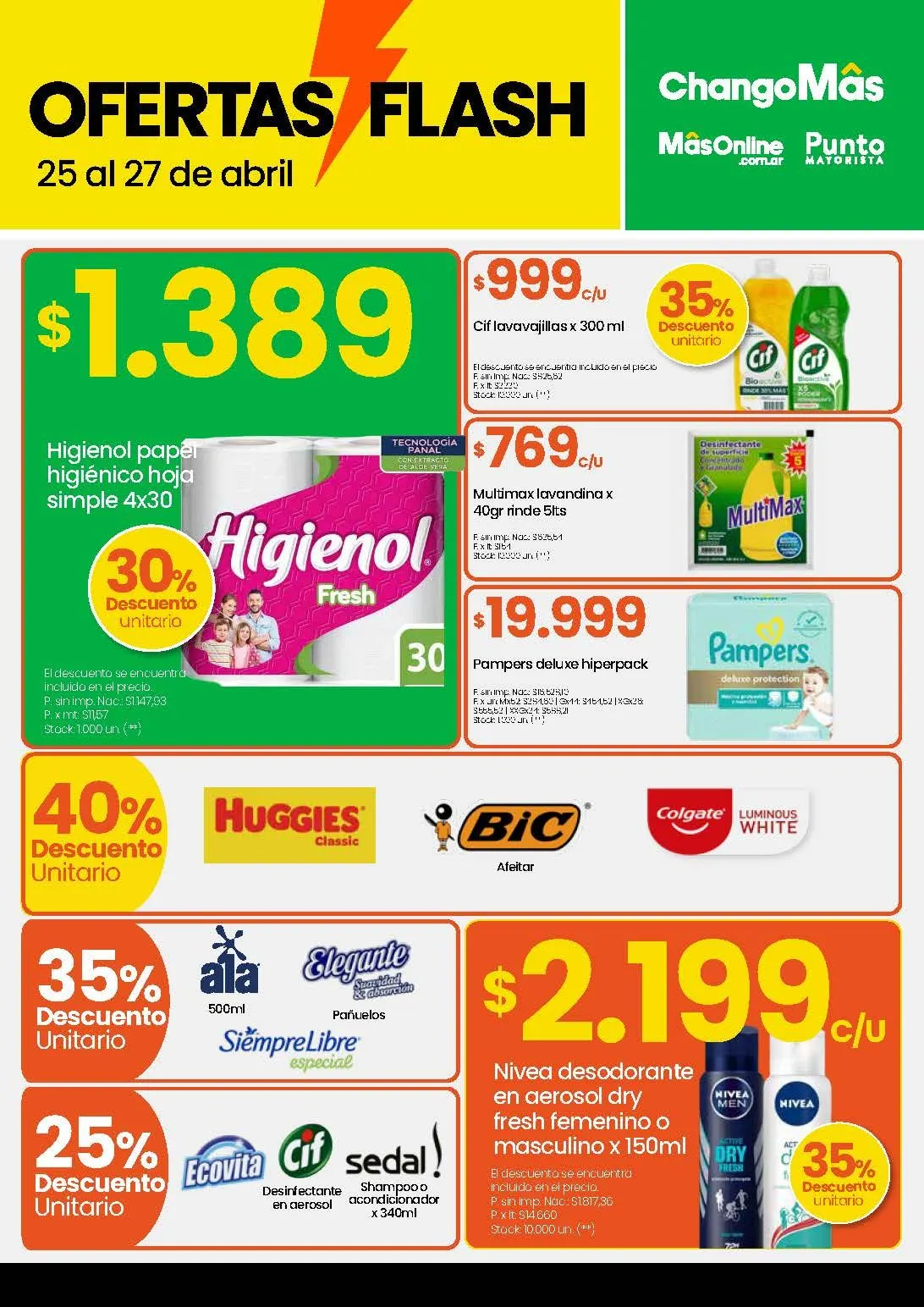 Ofertas de ChangoMas Ofertas Flash! 25 de abril al 27 de abril 2025 - Página 2 del catálogo