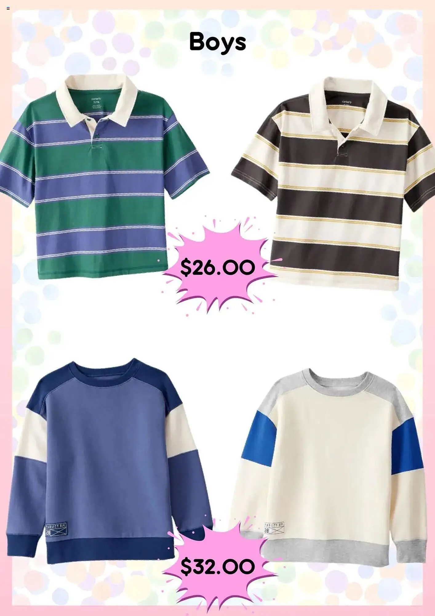 Catalogo de Catálogo Carter's 9 de julio al 9 de agosto 2025 - Pag 5