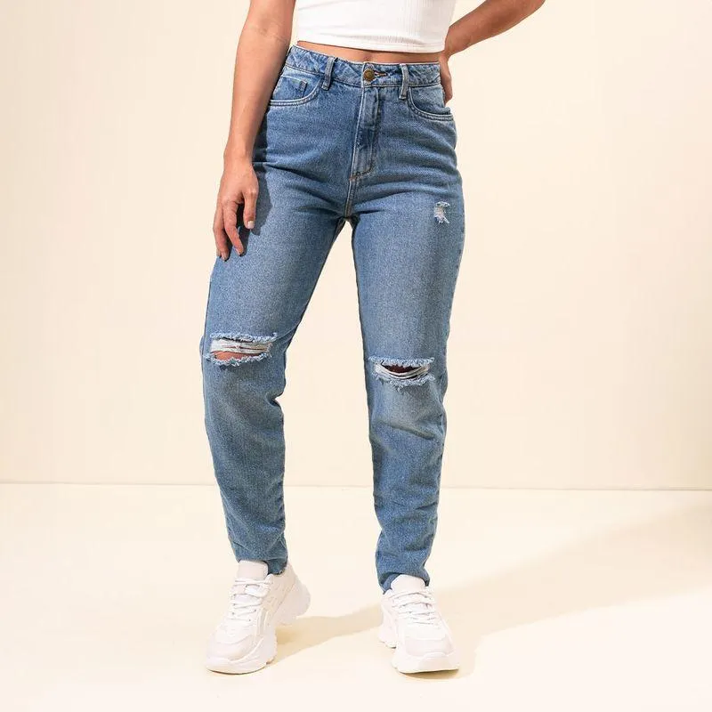 Jean Momfit Talle Alto Helar