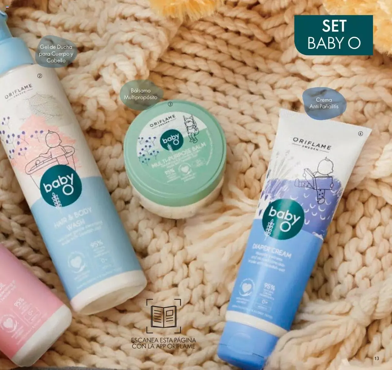 Catalogo de Oriflame - Baby O 1 de junio al 31 de diciembre 2024 - Pag 13