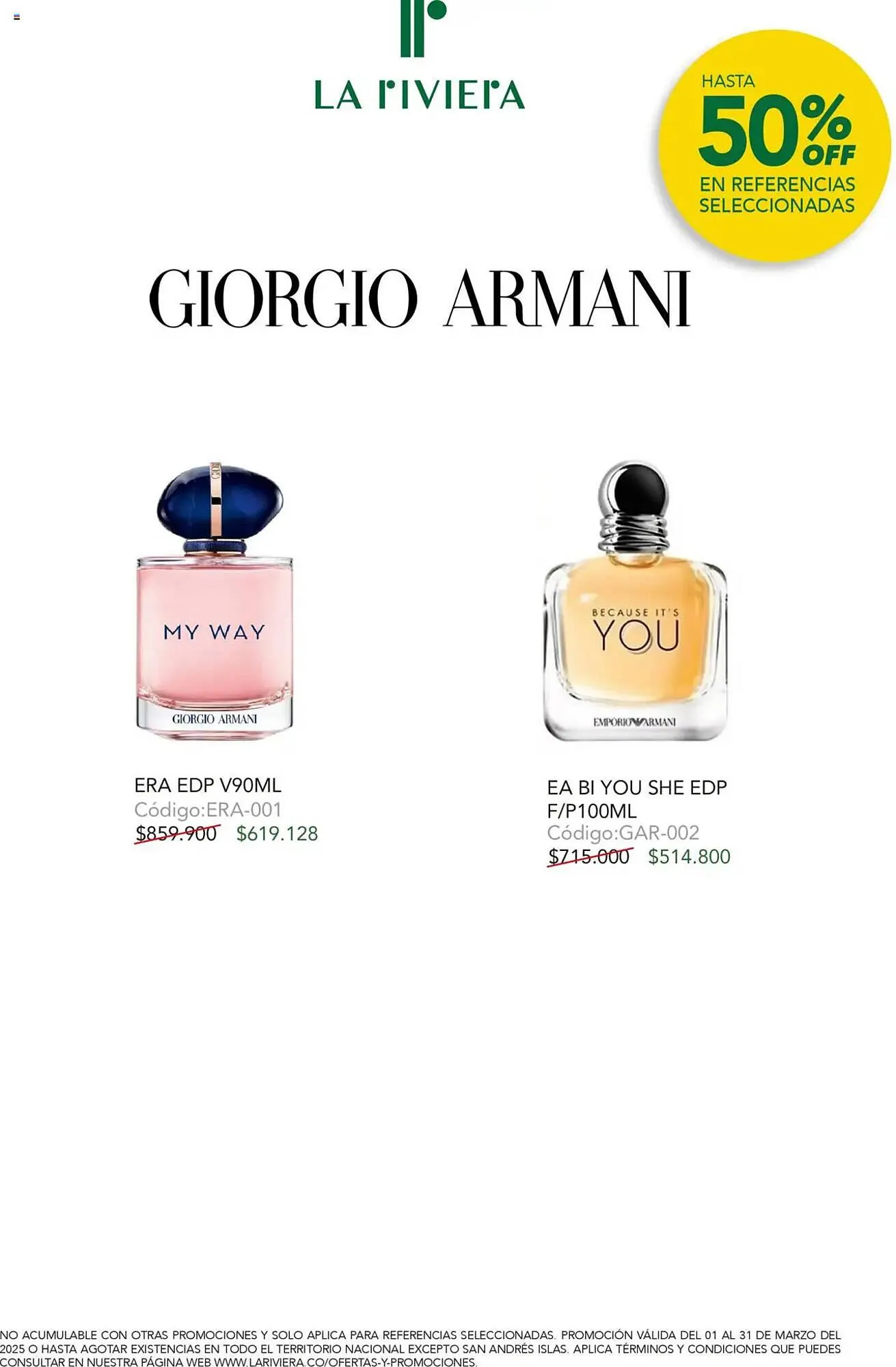 Catalogo de Catálogo La Riviera 27 de marzo al 31 de diciembre 2025 - Pag 21