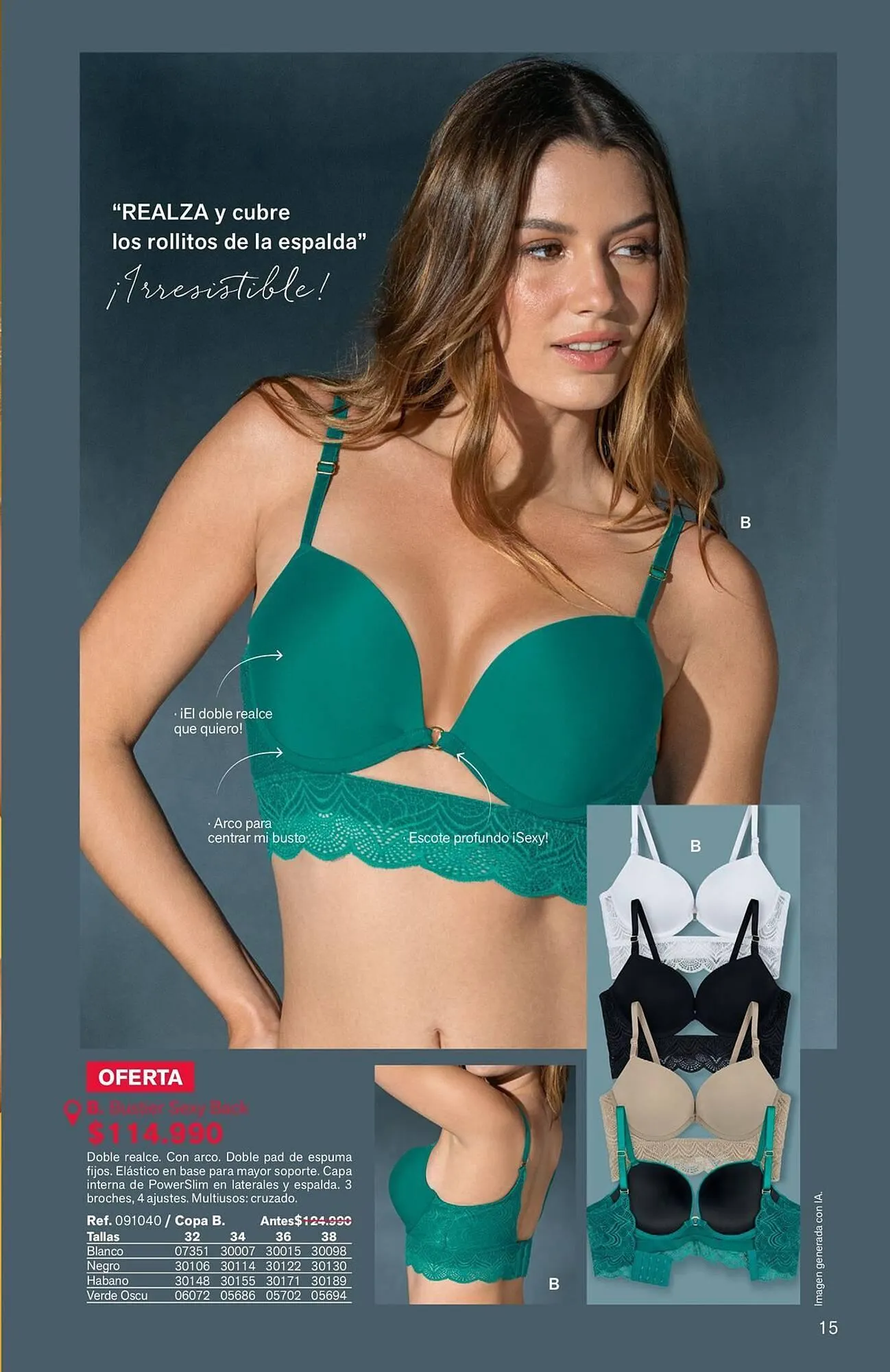 Catalogo de Catálogo Leonisa 4 de agosto al 24 de agosto 2026 - Pag 15