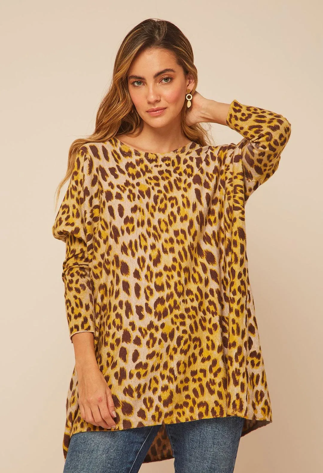 Blusón Animal Print Mujer - SALE