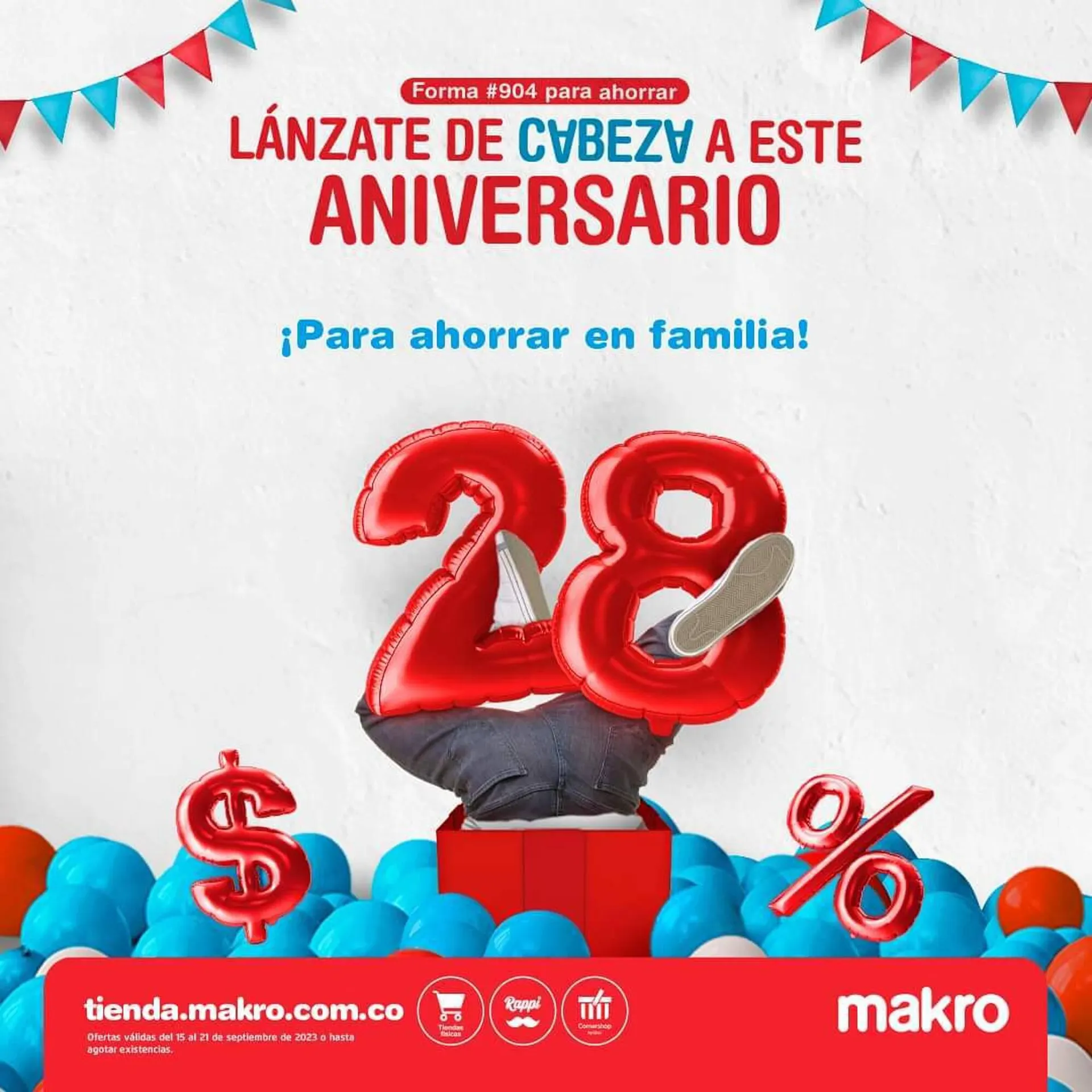 Catalogo de Catálogo Makro 15 de septiembre al 21 de septiembre 2023 - Pag 1