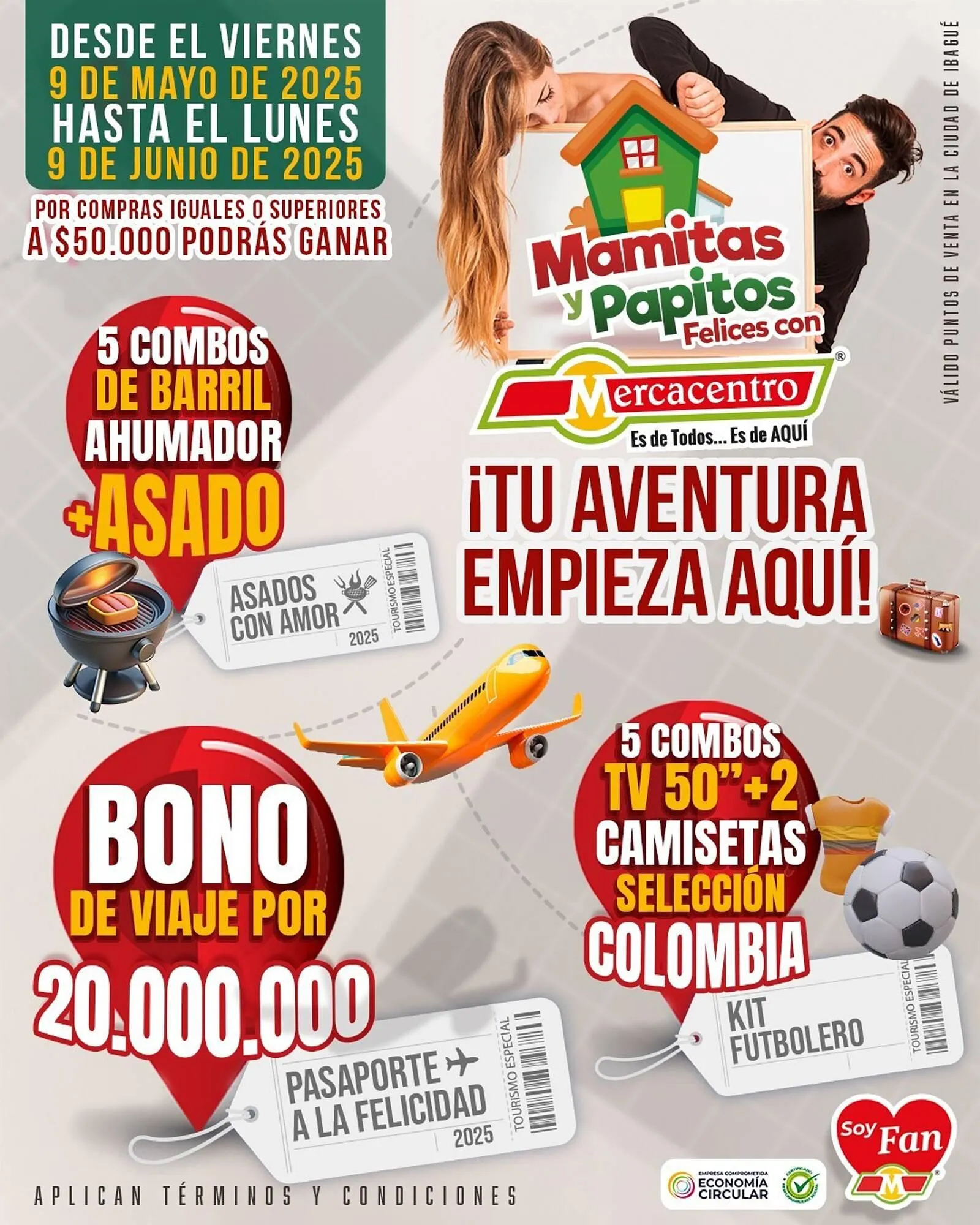 Catalogo de Catálogo MercaCentro 9 de mayo al 9 de junio 2025 - Pag 1