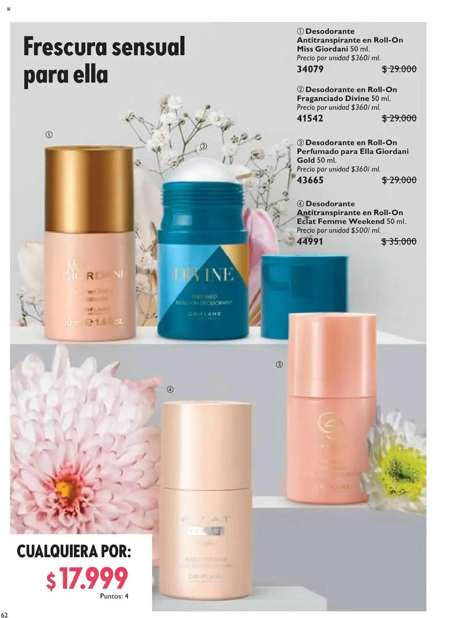Catalogo de Catálogo Oriflame 12 de julio al 2 de agosto 2025 - Pag 62