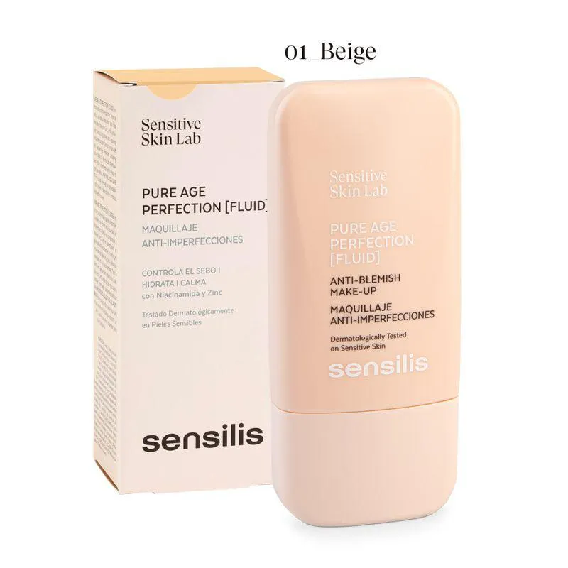 Pure Age Perfection [Fluid] Maquillaje Anti-Imperfecciones - Sensilis