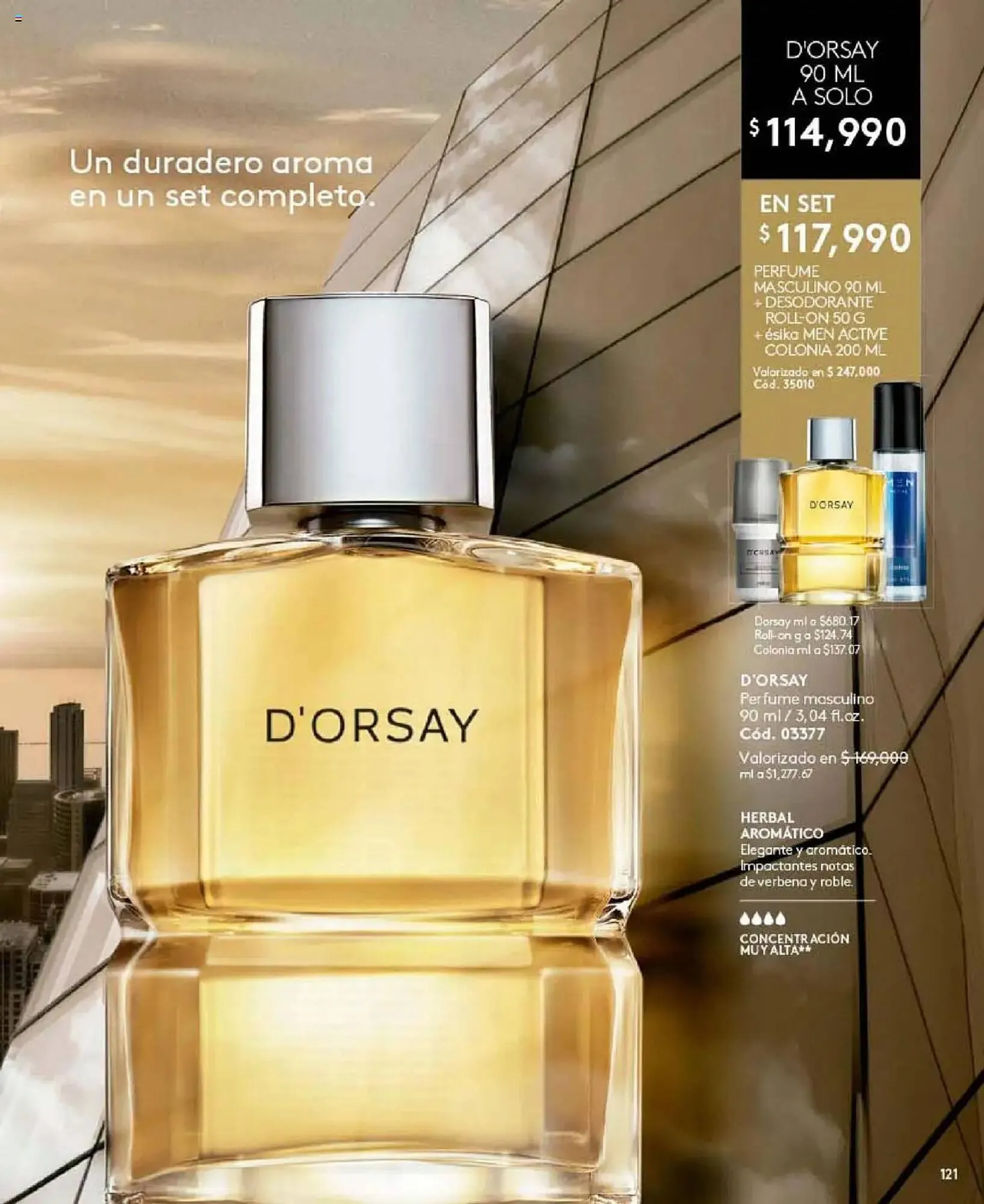 Catalogo de Catálogo Ésika 24 de septiembre al 1 de diciembre 2025 - Pag 121