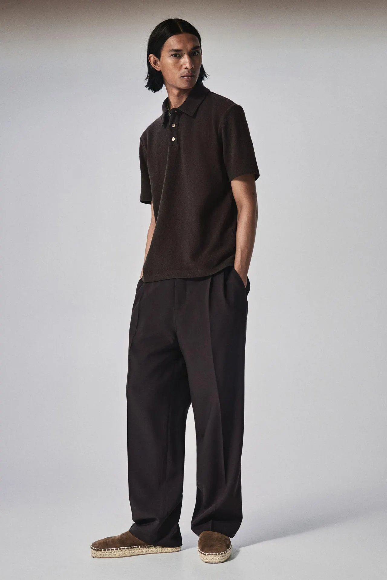 Camiseta estilo polo Regular Fit