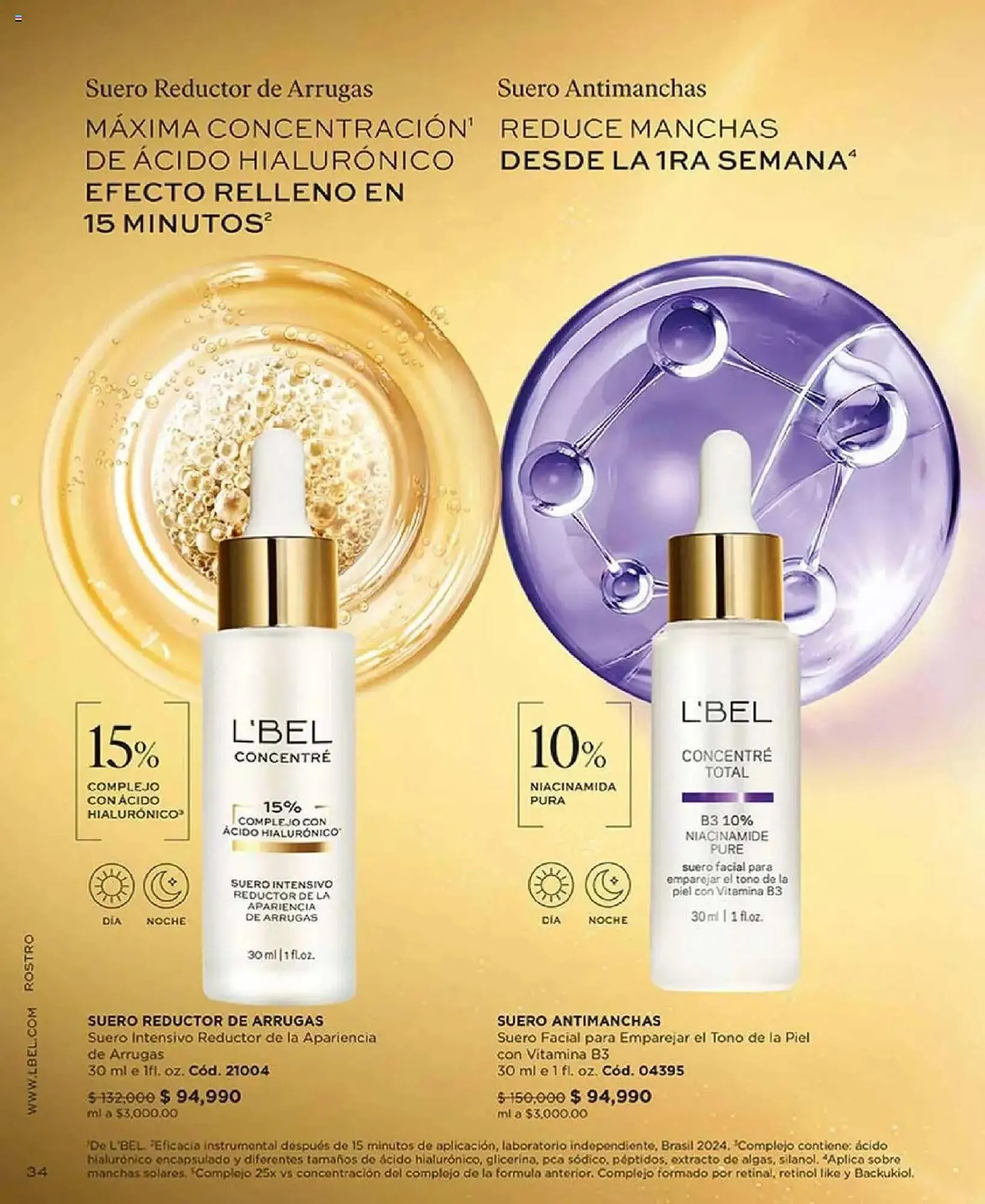 Catalogo de Catálogo L'bel 21 de abril al 30 de junio 2025 - Pag 34