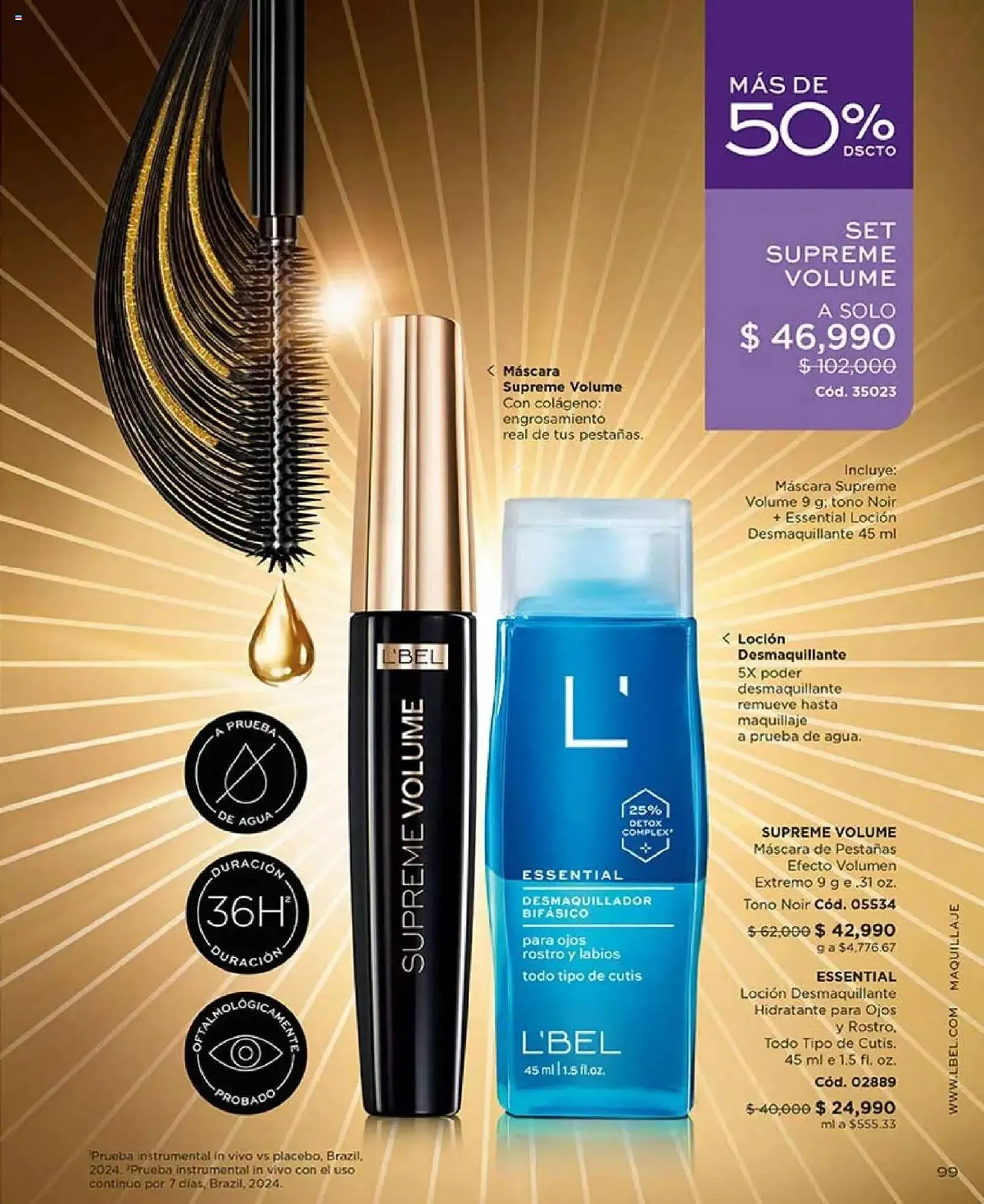 Catalogo de Catálogo L'bel 29 de julio al 16 de septiembre 2025 - Pag 99