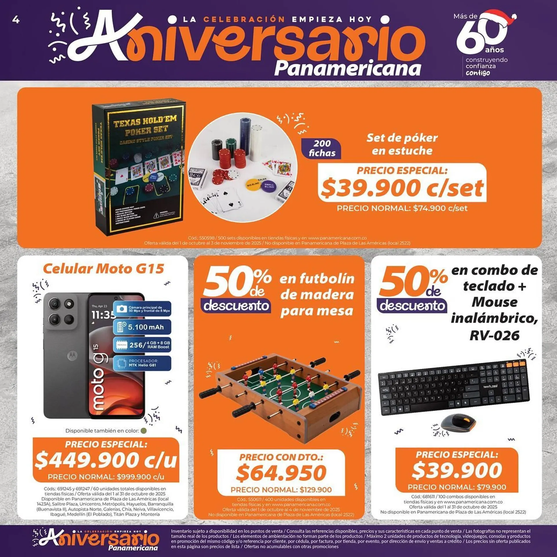 Catalogo de Catálogo Panamericana 7 de octubre al 3 de noviembre 2025 - Pag 4