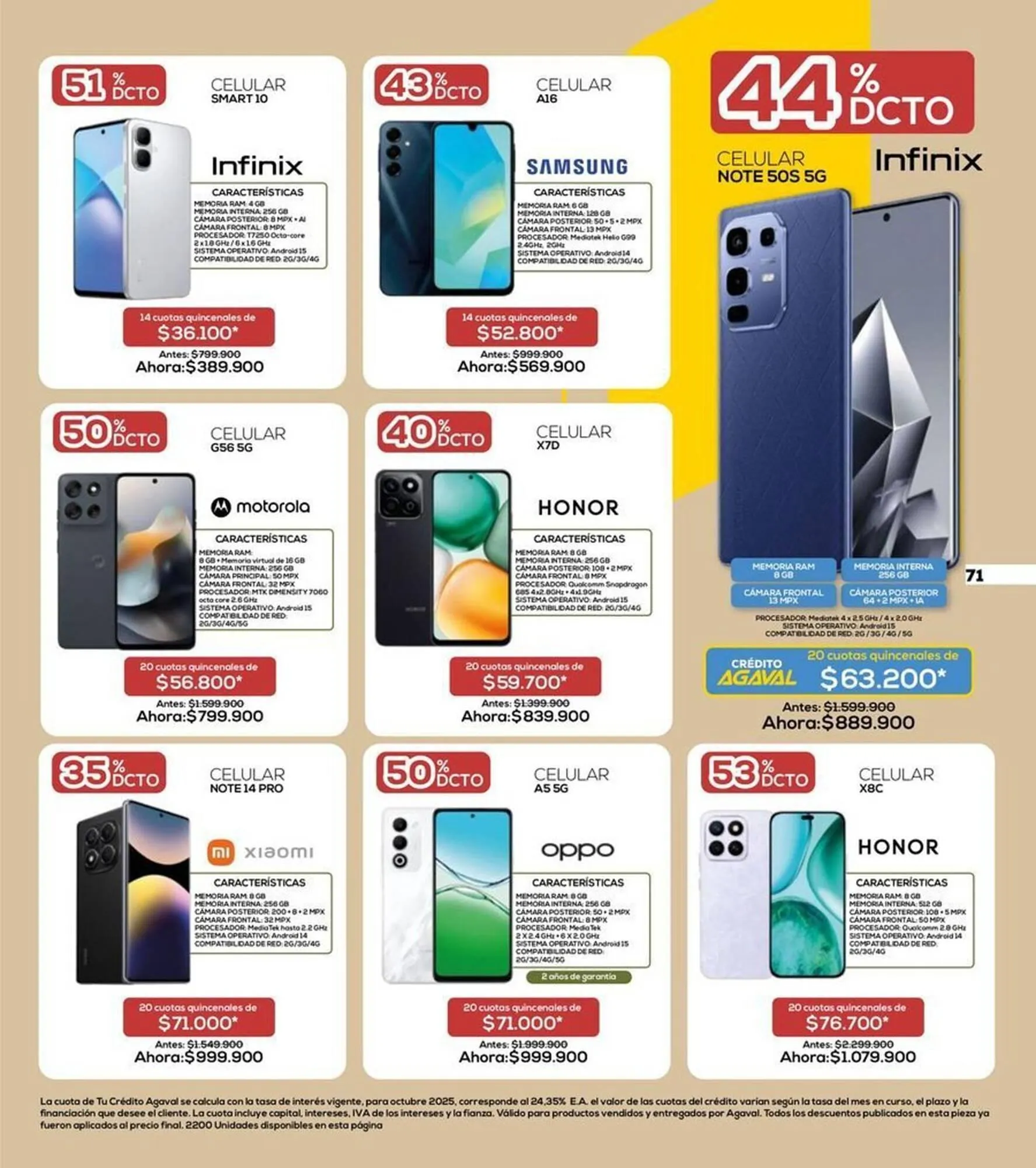 Catalogo de Catálogo Agaval 21 de noviembre al 31 de diciembre 2025 - Pag 71