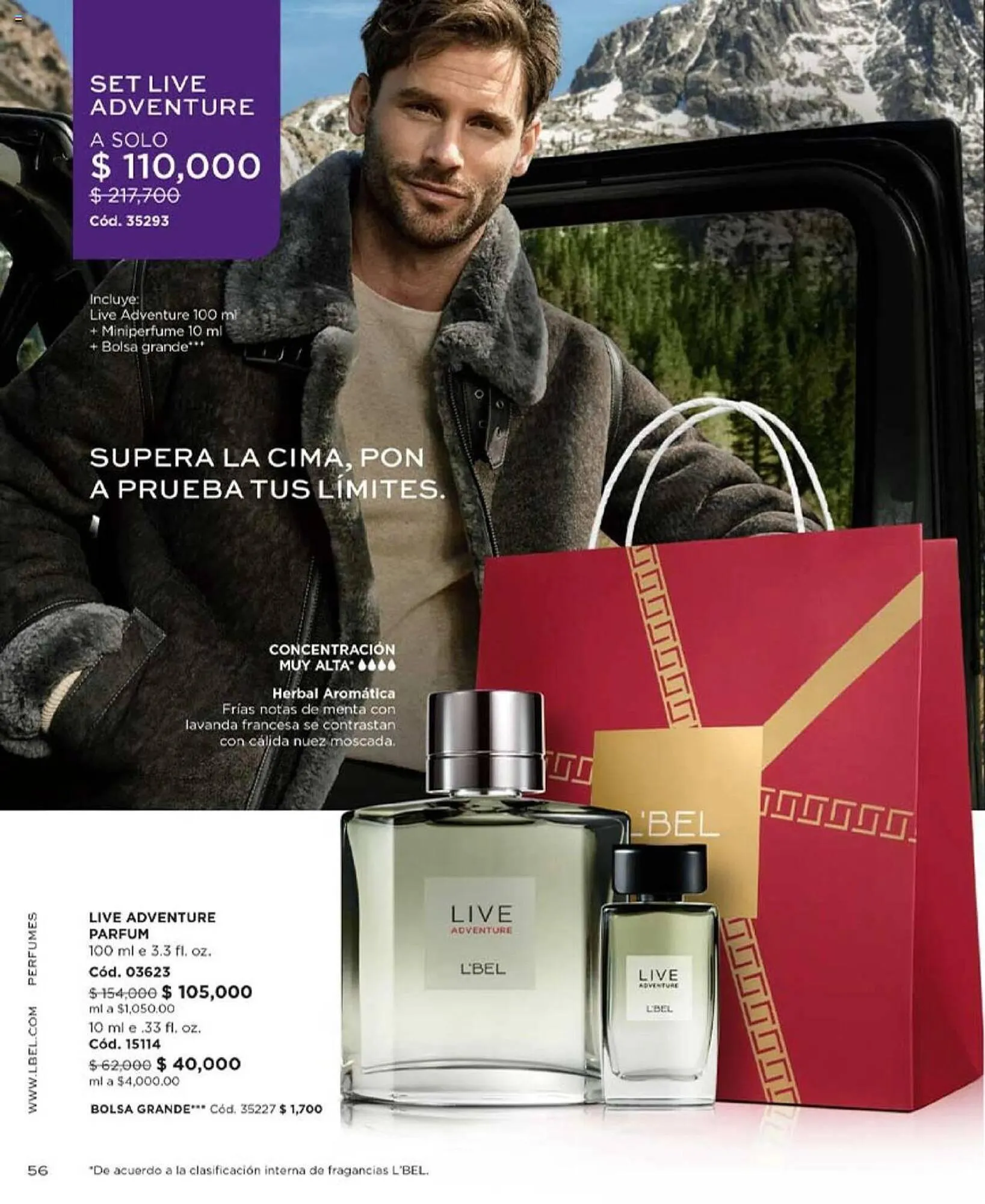 Catalogo de Catálogo L'bel 1 de enero al 31 de enero 2024 - Pag 56