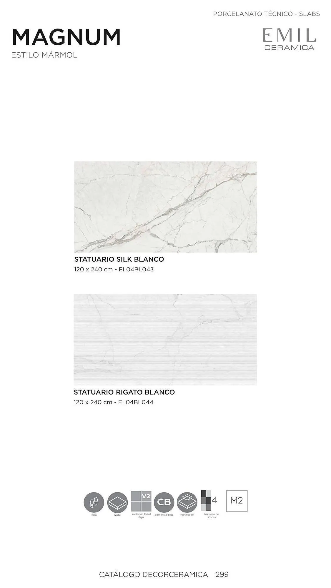 Catalogo de Catálogo Decorceramica 6 de noviembre al 6 de mayo 2025 - Pag 299