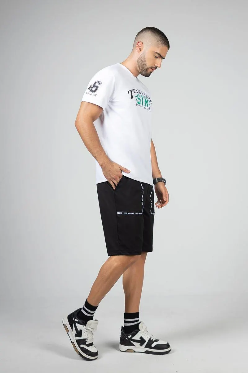 BERMUDA TIRO MEDIO Negro