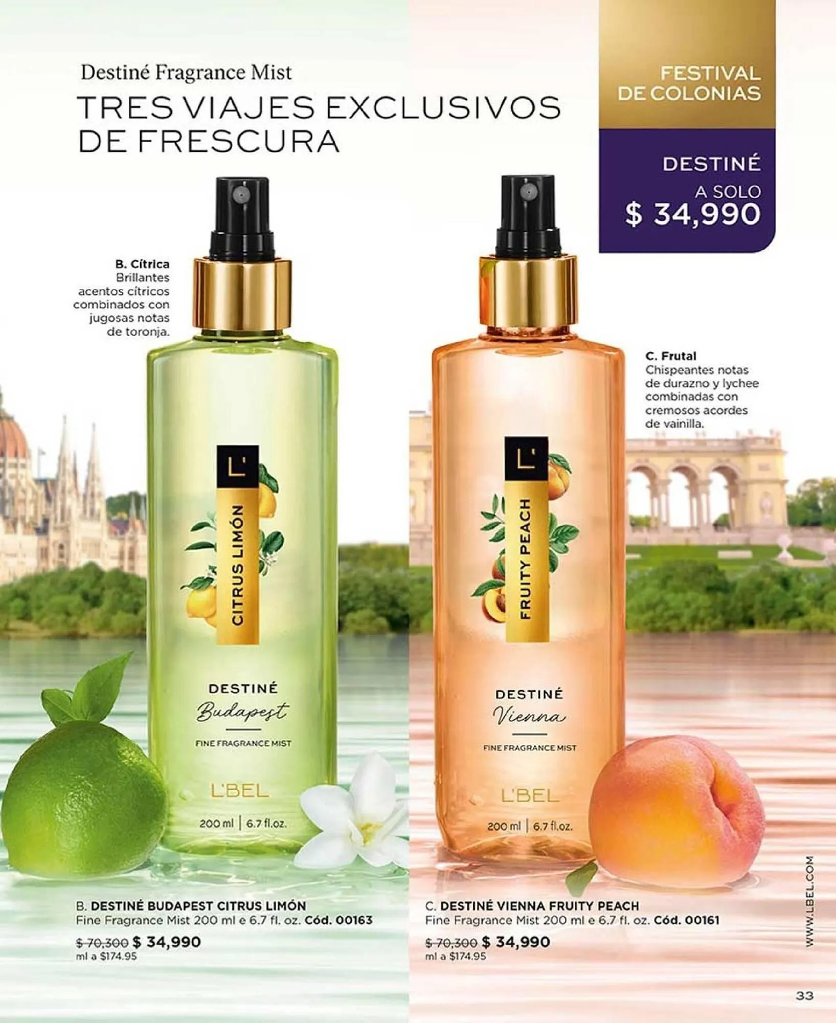 Catalogo de Catálogo L'bel 25 de marzo al 30 de abril 2025 - Pag 33