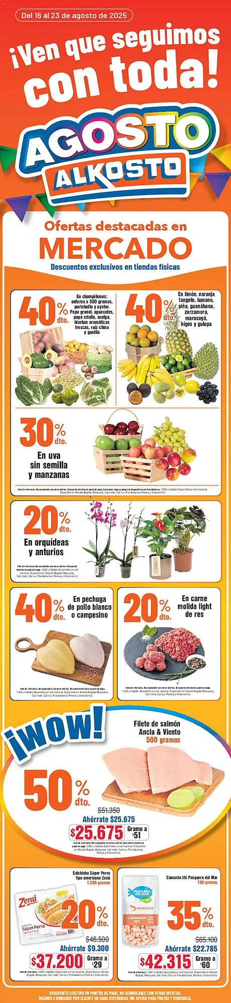 Catalogo de Catálogo Alkosto 16 de agosto al 24 de agosto 2025 - Pag 1