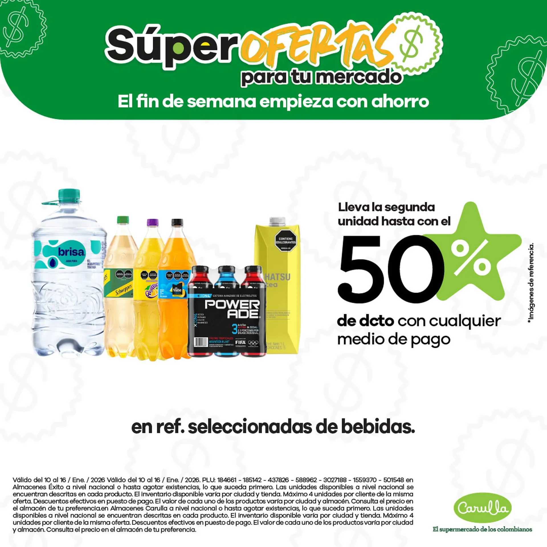 Catalogo de Catálogo Carulla 10 de enero al 16 de enero 2026 - Pag 1