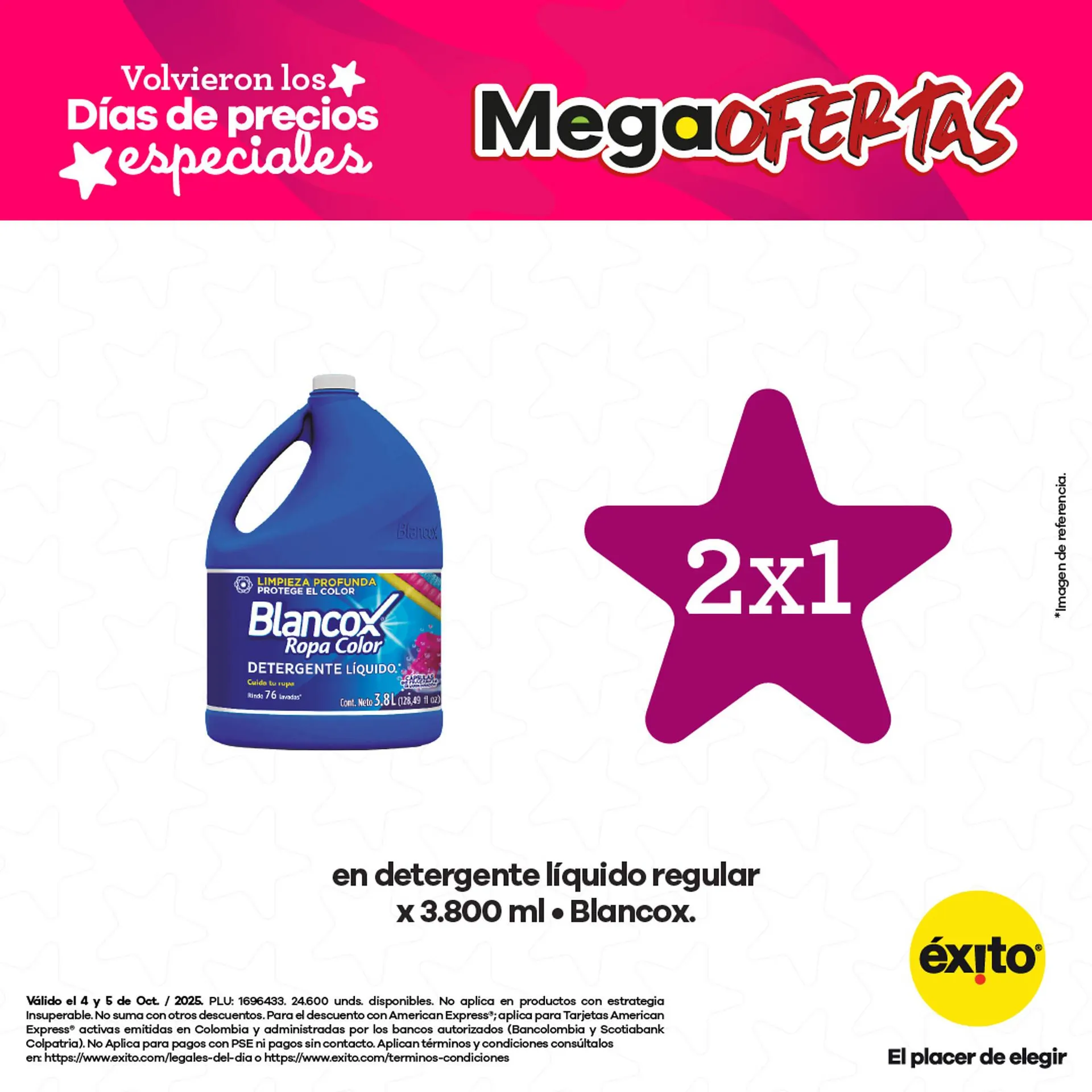 Catalogo de Catálogo Éxito 4 de octubre al 5 de octubre 2025 - Pag 1