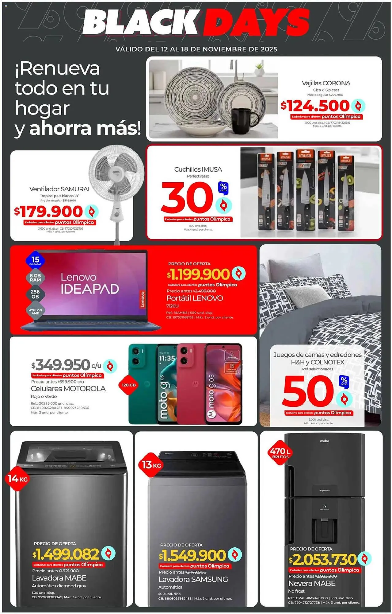Catalogo de Catálogo Olímpica 10 de noviembre al 18 de noviembre 2025 - Pag 7