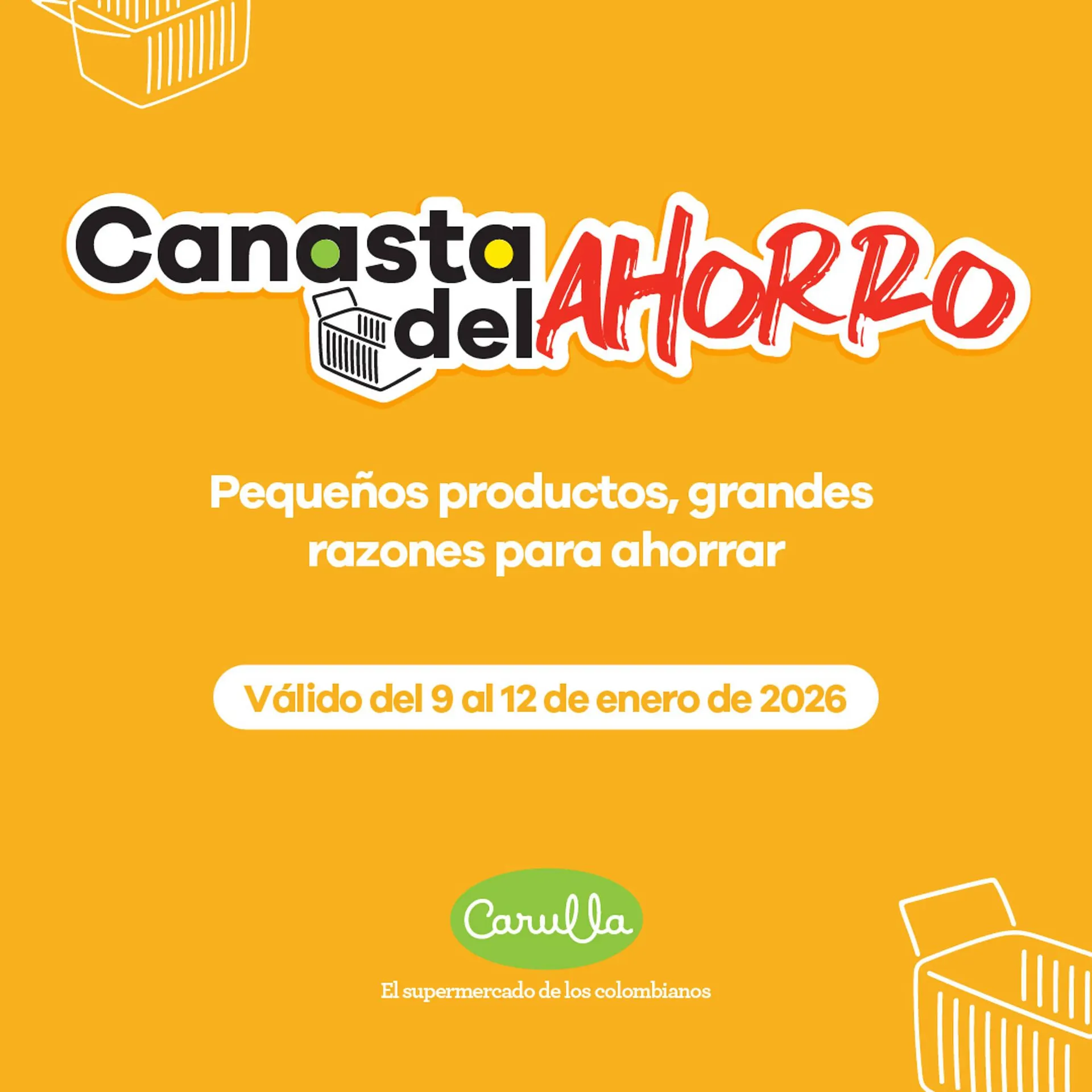 Catalogo de Catálogo Carulla 9 de enero al 12 de enero 2026 - Pag 1