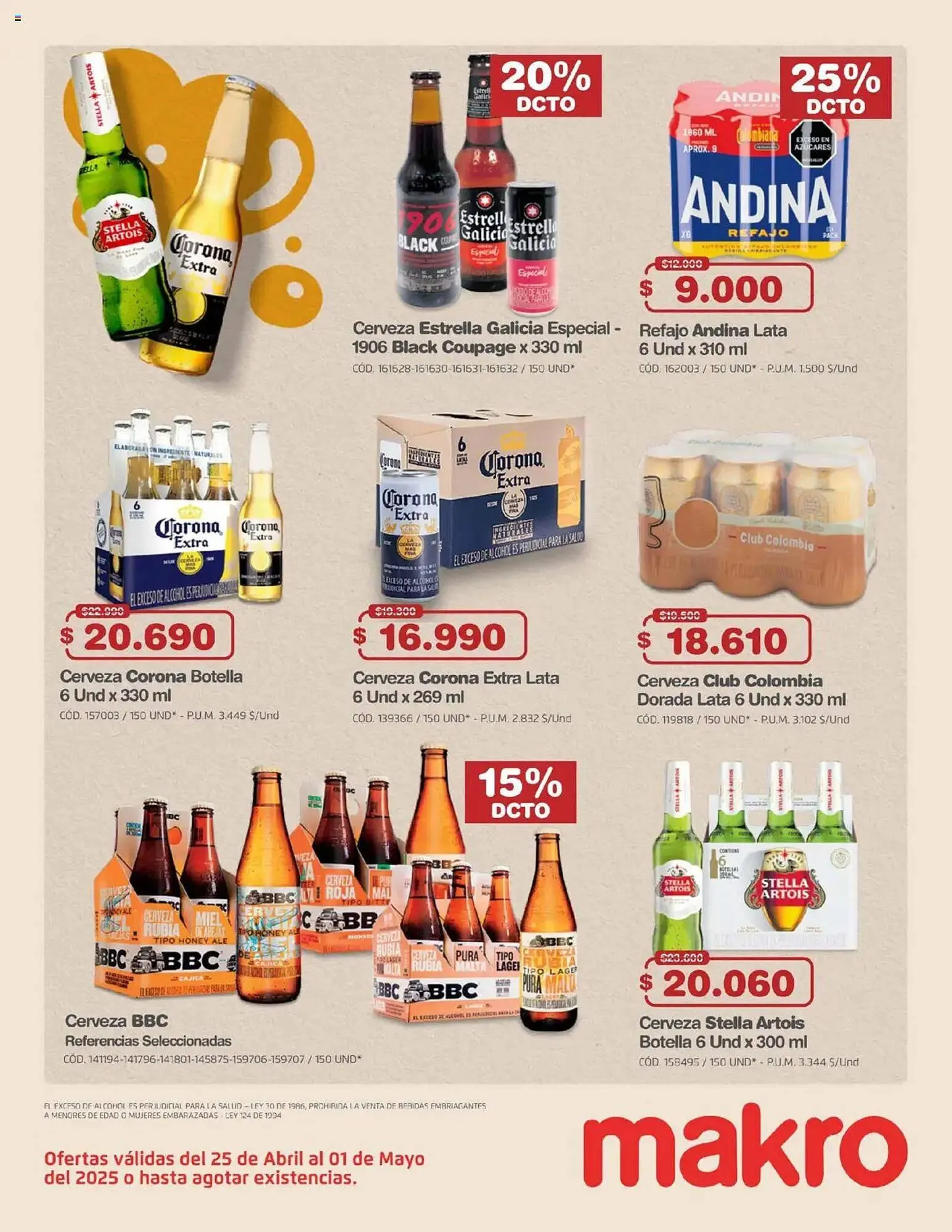 Catalogo de Catálogo Makro 25 de abril al 1 de mayo 2025 - Pag 2