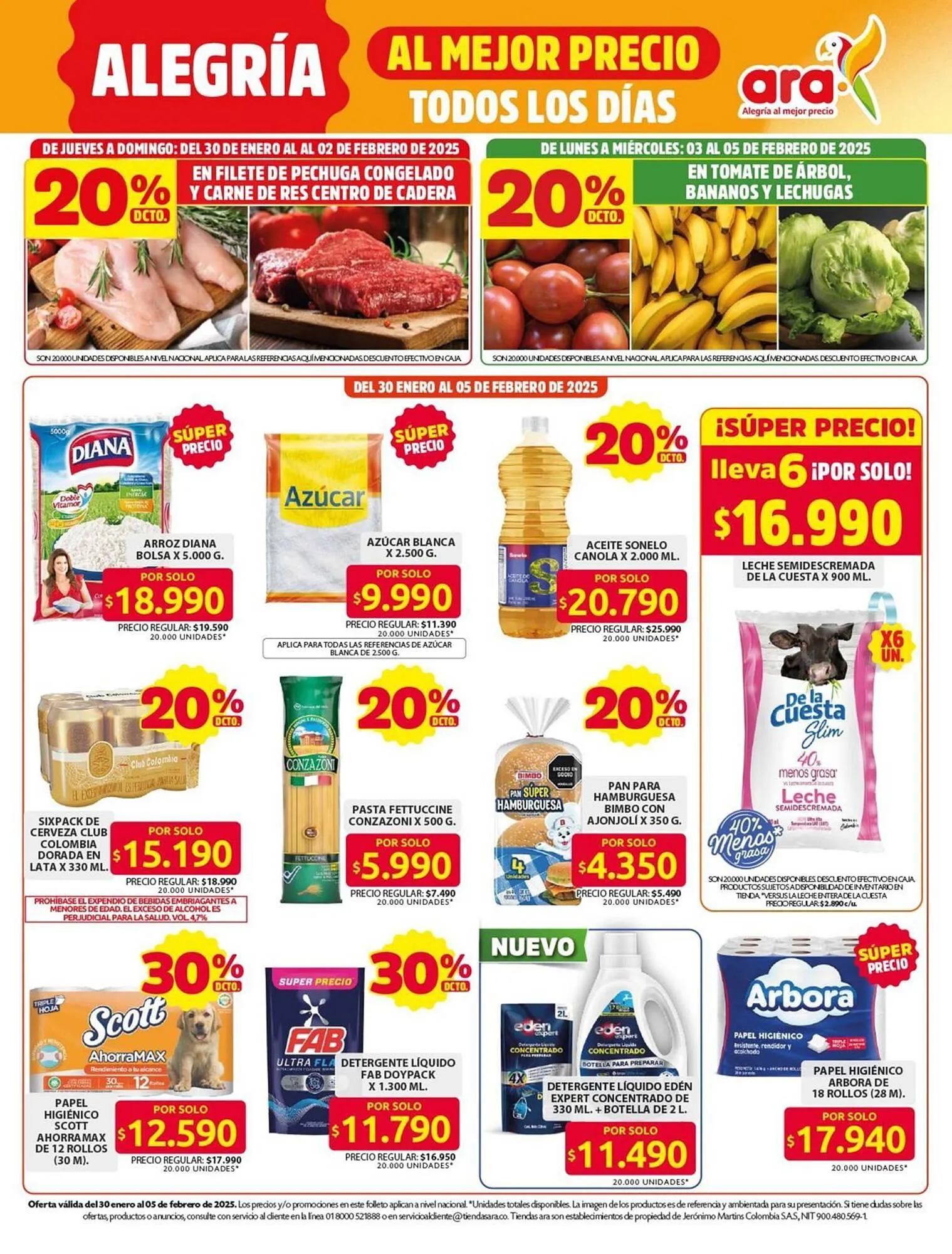 Catalogo de Catálogo Ara 30 de enero al 5 de febrero 2025 - Pag 1