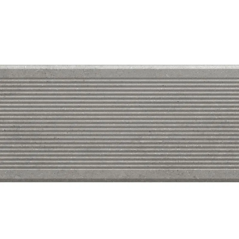 Piso porcelanato esmaltado tipo deck calgary gris 16x99 cm