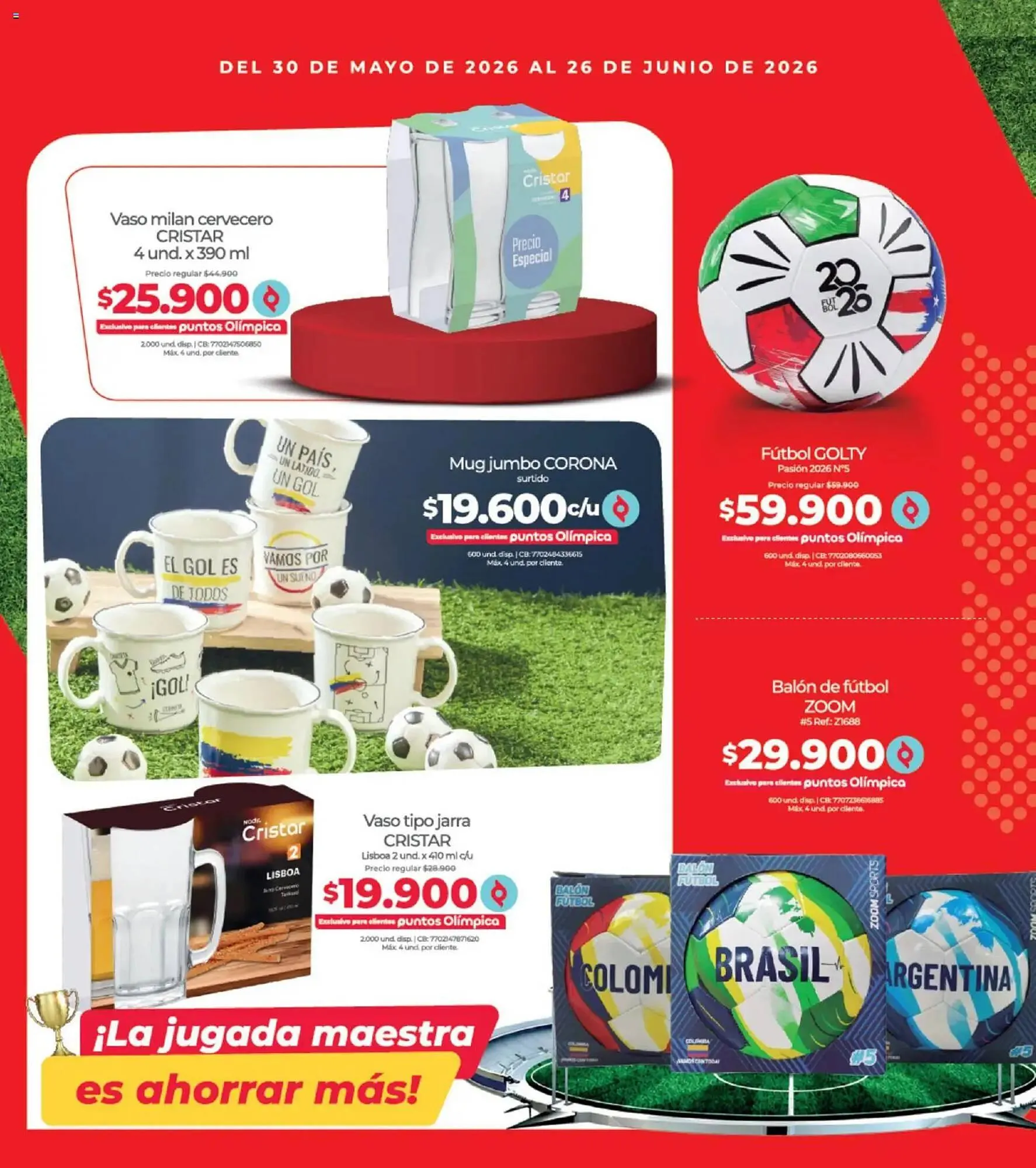 Catalogo de Catálogo Olímpica 30 de mayo al 26 de junio 2026 - Pag 20