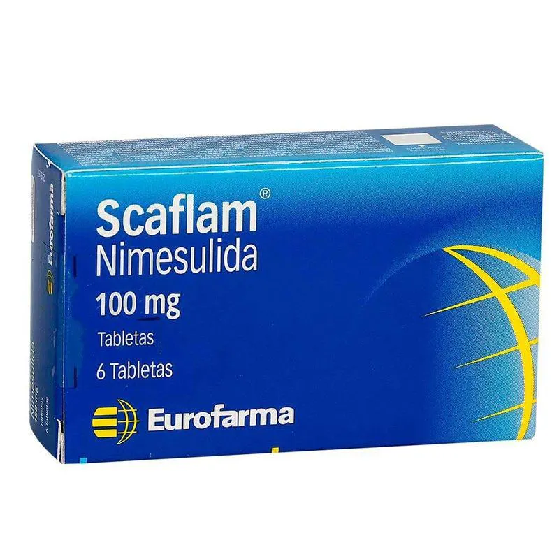 Scaflam 100 Mg Caja X 6 Tabl