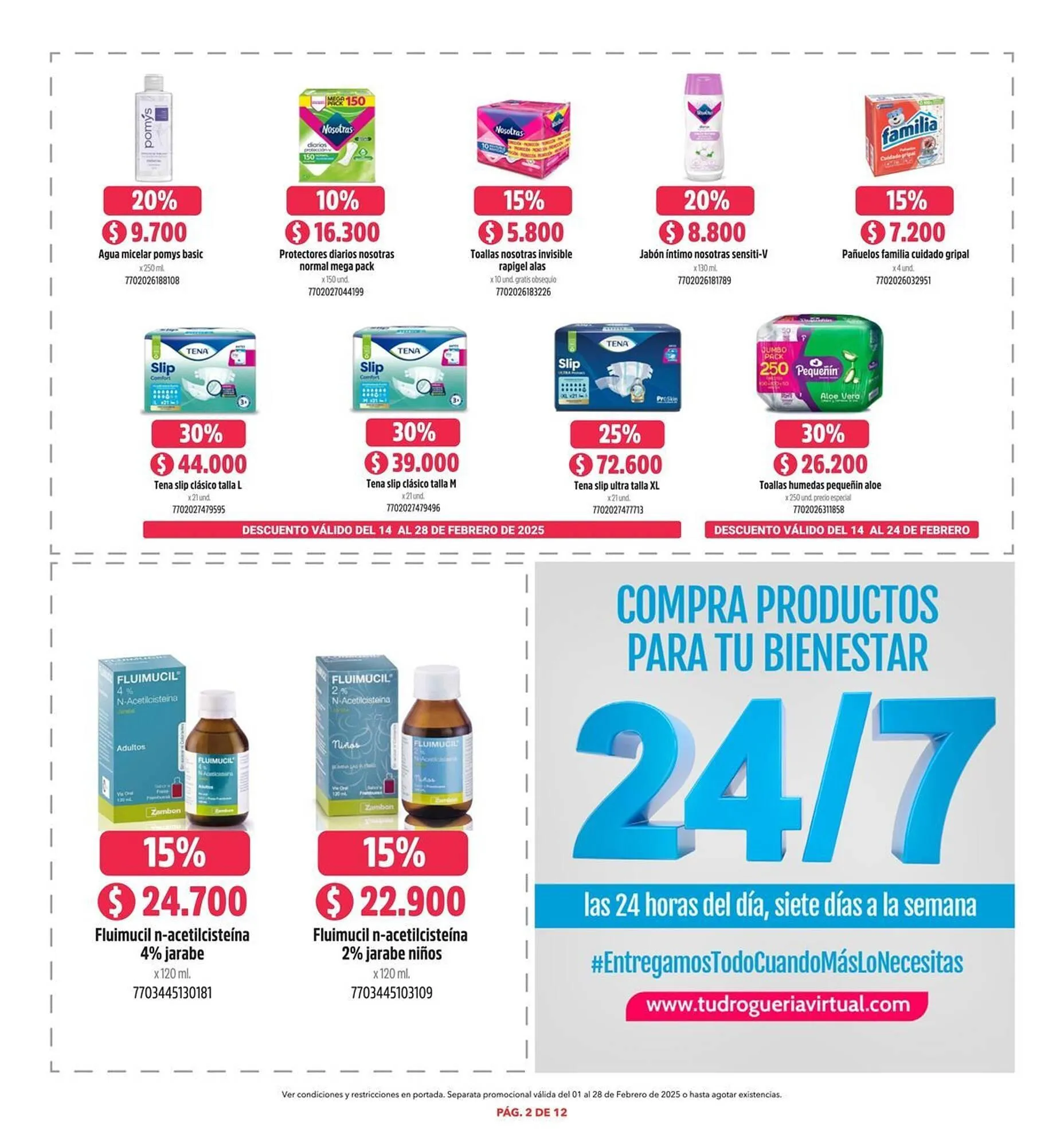 Catalogo de Catálogo Droguería Alemana 3 de febrero al 28 de febrero 2025 - Pag 2