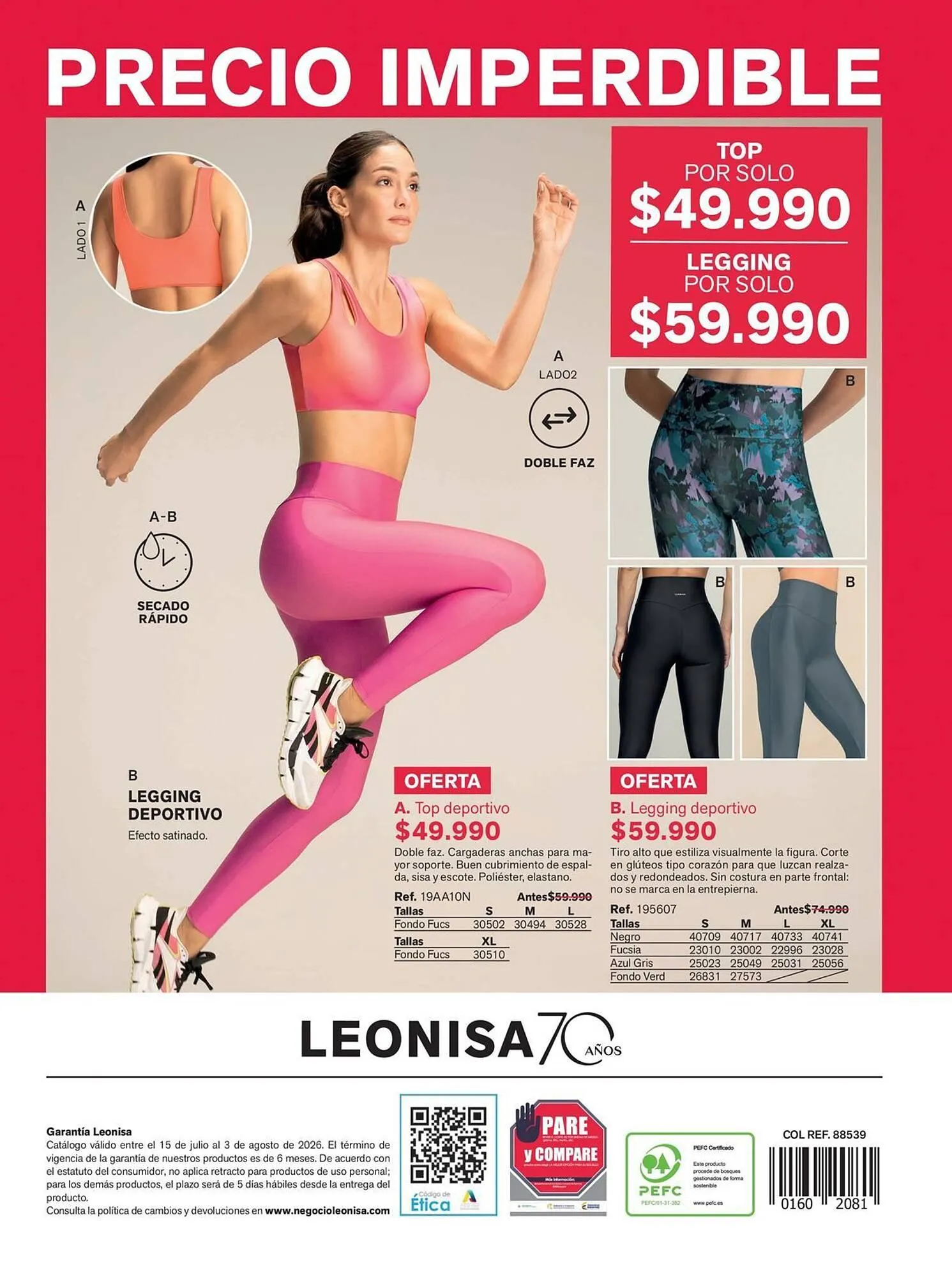 Catalogo de Catálogo Leonisa 15 de julio al 4 de agosto 2026 - Pag 210