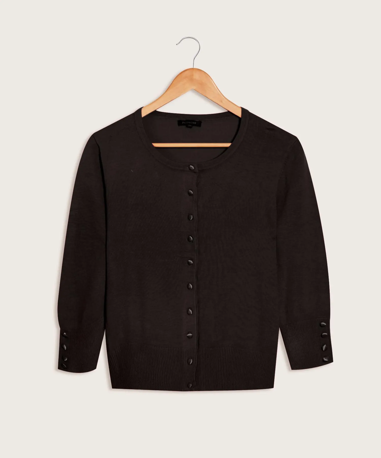 Saco Abierto con Botones Forrados