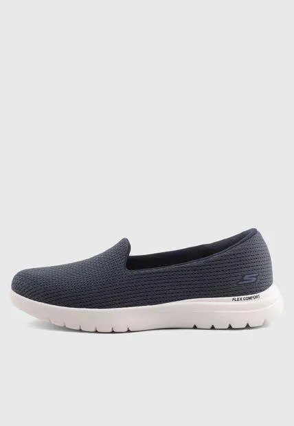 Tenis Walking Azul-Marfil Skechers On-the-GO Flex - Aspire