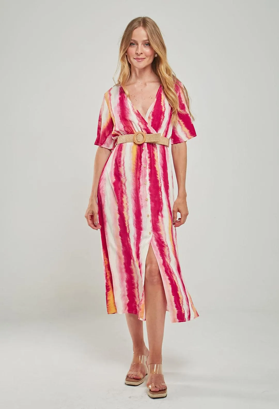 Vestido Cruzado Mujer- SALE