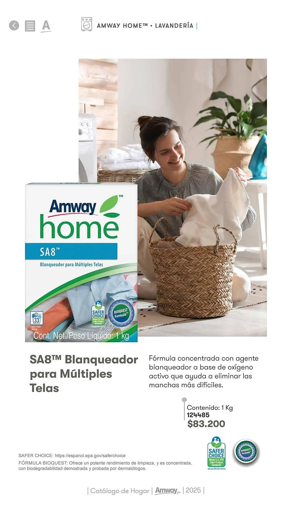 Catalogo de Catálogo Amway 6 de febrero al 31 de marzo 2025 - Pag 9
