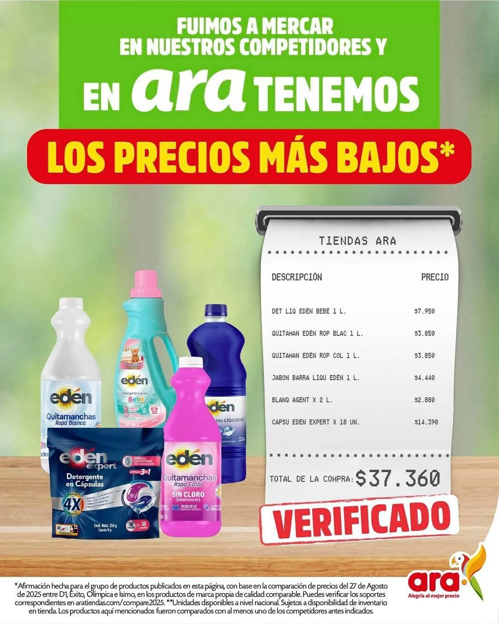 Catalogo de Catálogo Ara 4 de septiembre al 5 de septiembre 2025 - Pag 1