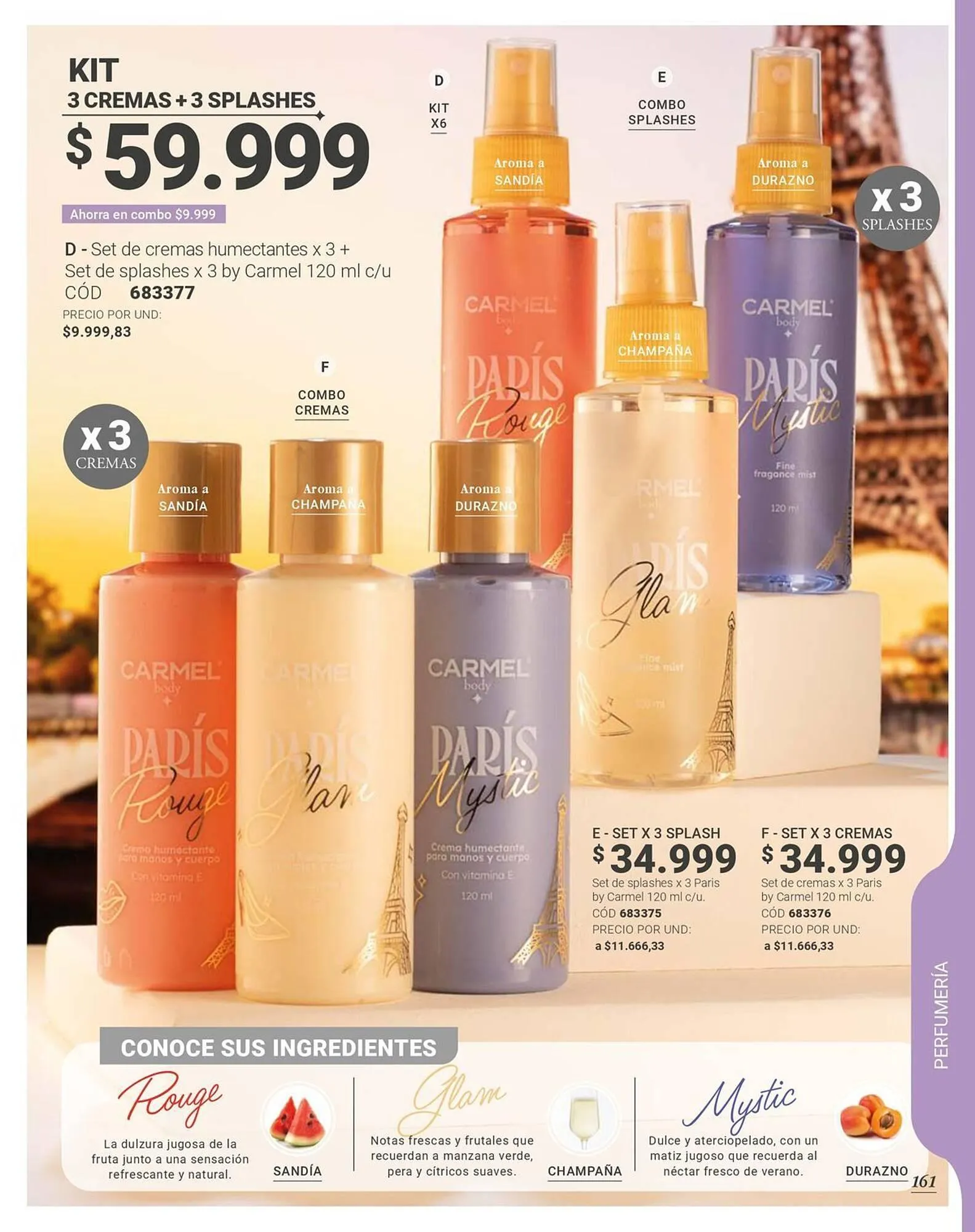 Catalogo de Catálogo Carmel 9 de octubre al 31 de diciembre 2025 - Pag 161