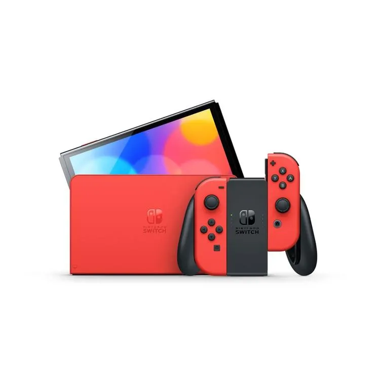 Consola NINTENDO SWITCH™ OLED con Joy-Con Edición Mario Rojo