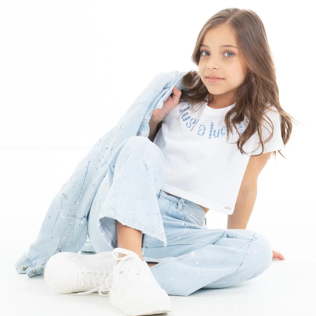 Jacket paint destroyed for girls