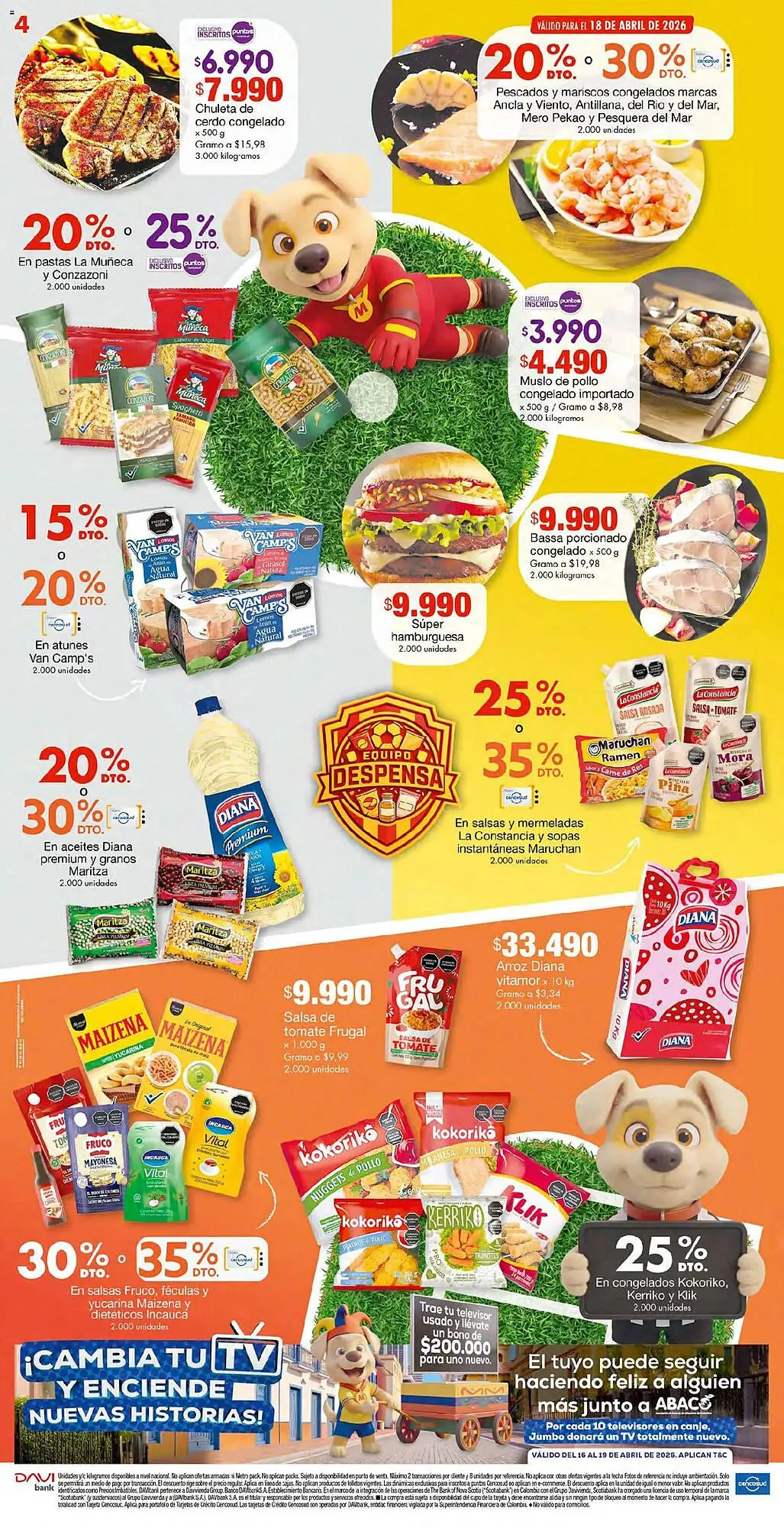 Catalogo de Catálogo Metro 17 de abril al 20 de abril 2026 - Pag 4