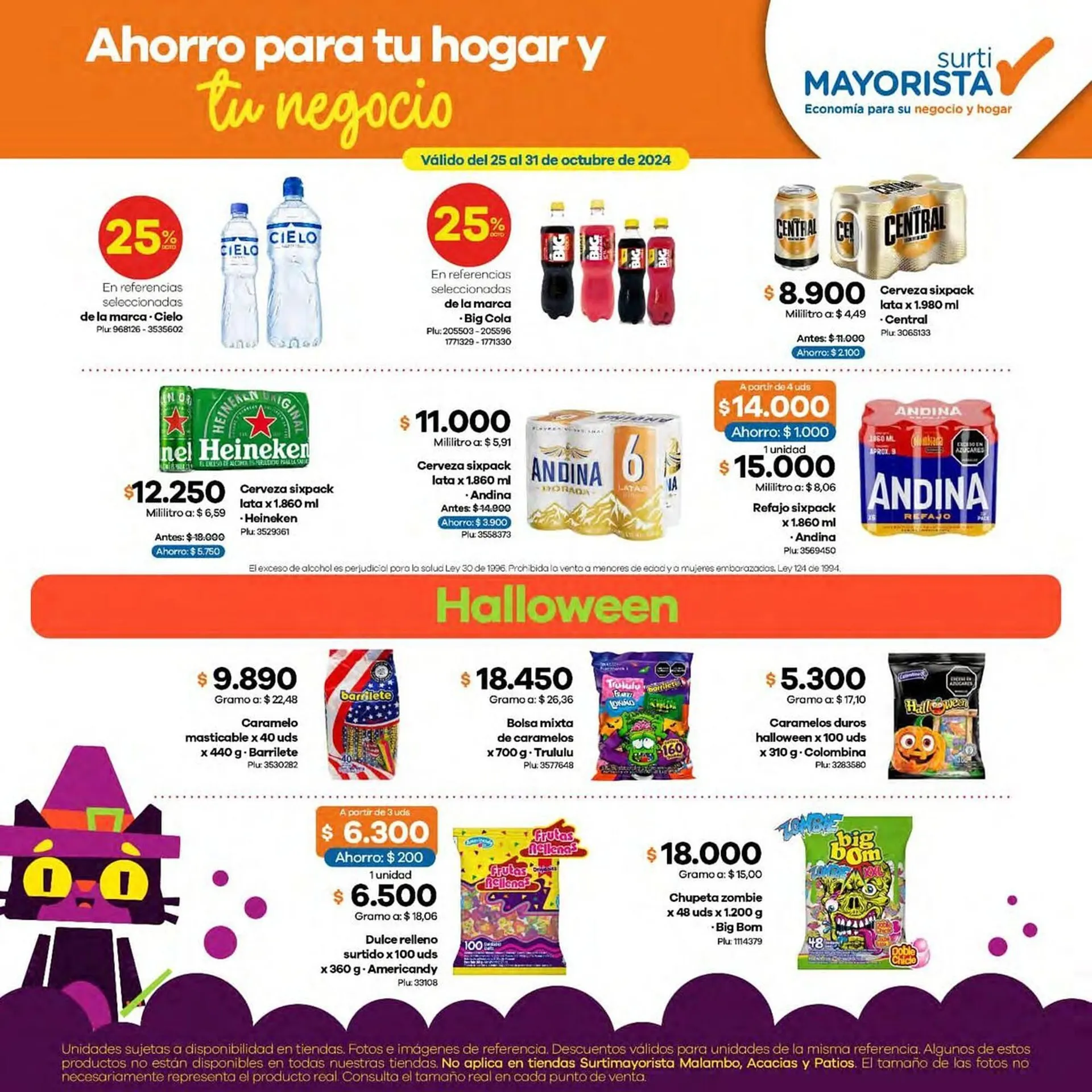 Catalogo de Catálogo Surtimayorista 25 de octubre al 28 de octubre 2024 - Pag 2