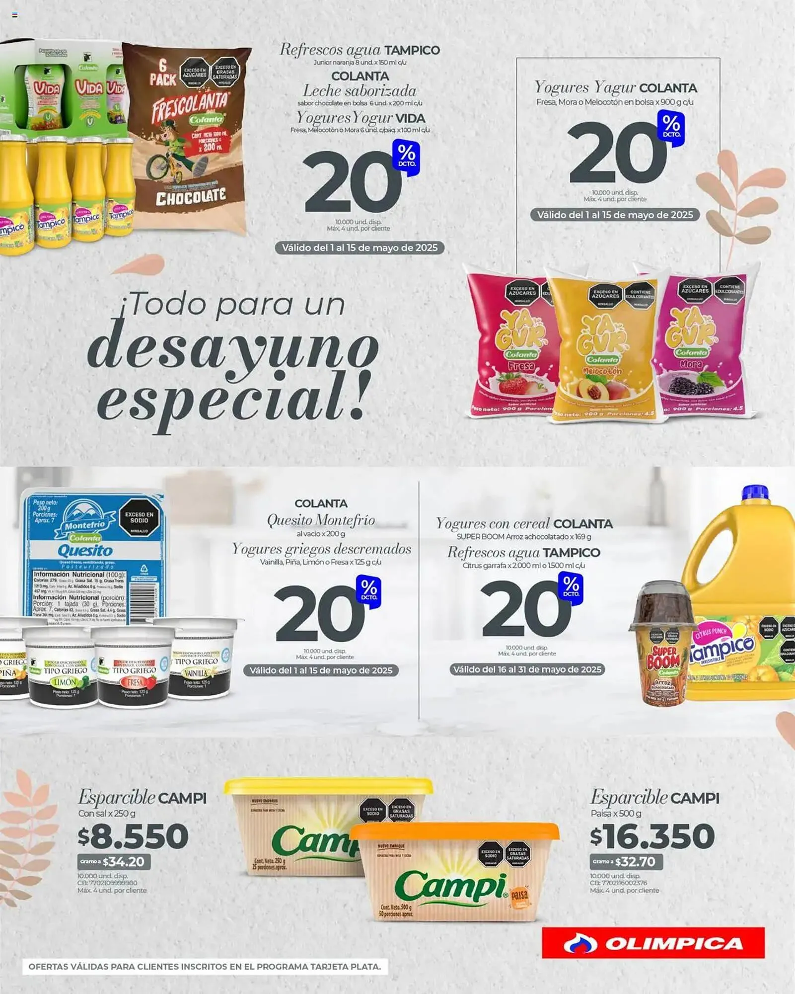 Catalogo de Catálogo Olímpica 1 de mayo al 2 de junio 2025 - Pag 98