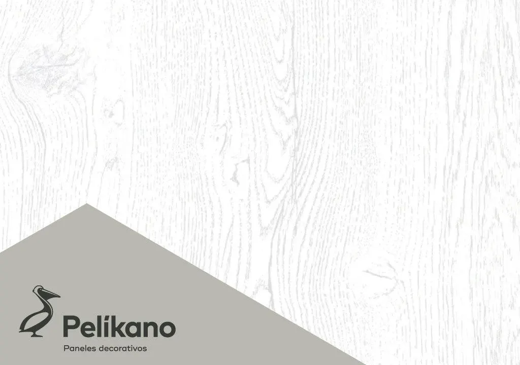 Tablero aglomerado melamina roble blanco estándar Pelíkano 36 mm