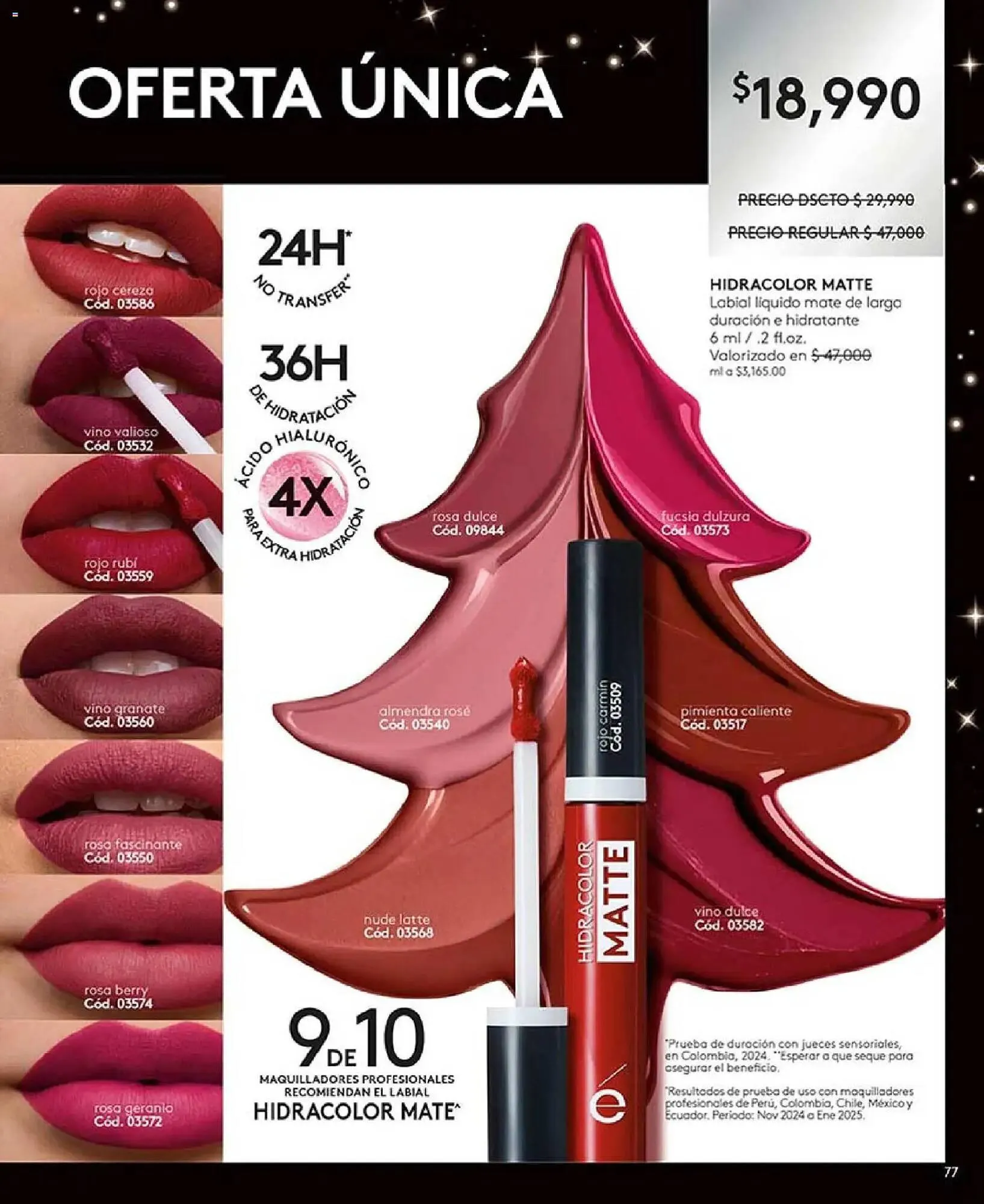 Catalogo de Catálogo Ésika 3 de noviembre al 1 de enero 2026 - Pag 77