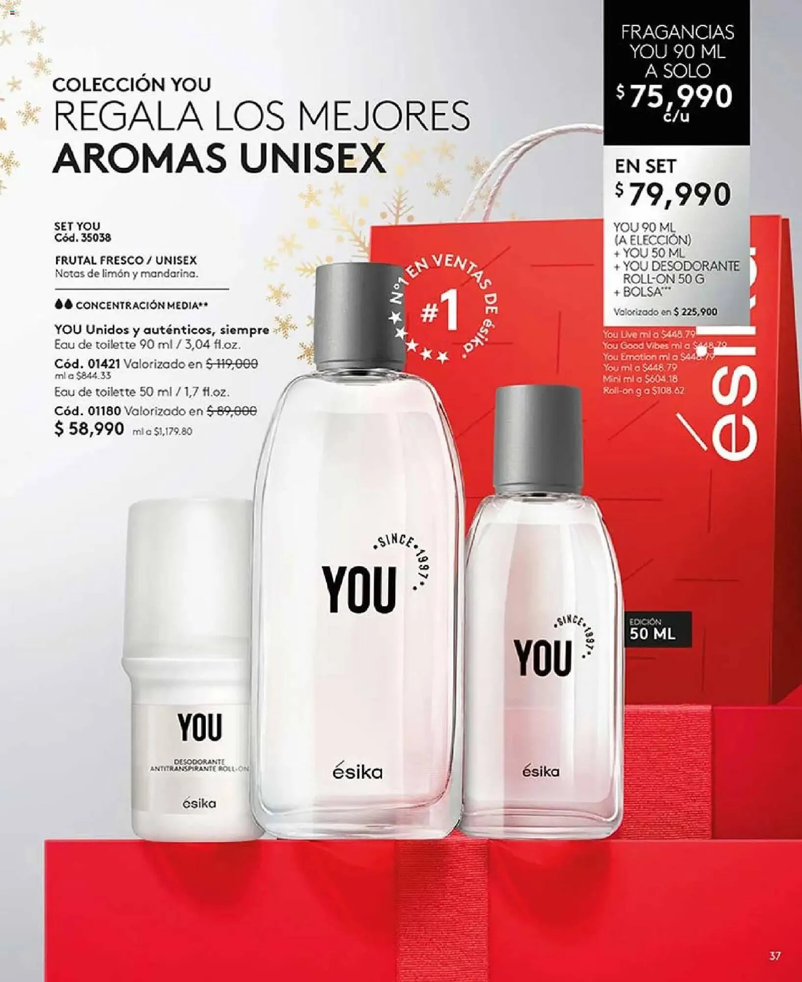 Catalogo de Catálogo Ésika 3 de noviembre al 1 de enero 2026 - Pag 37
